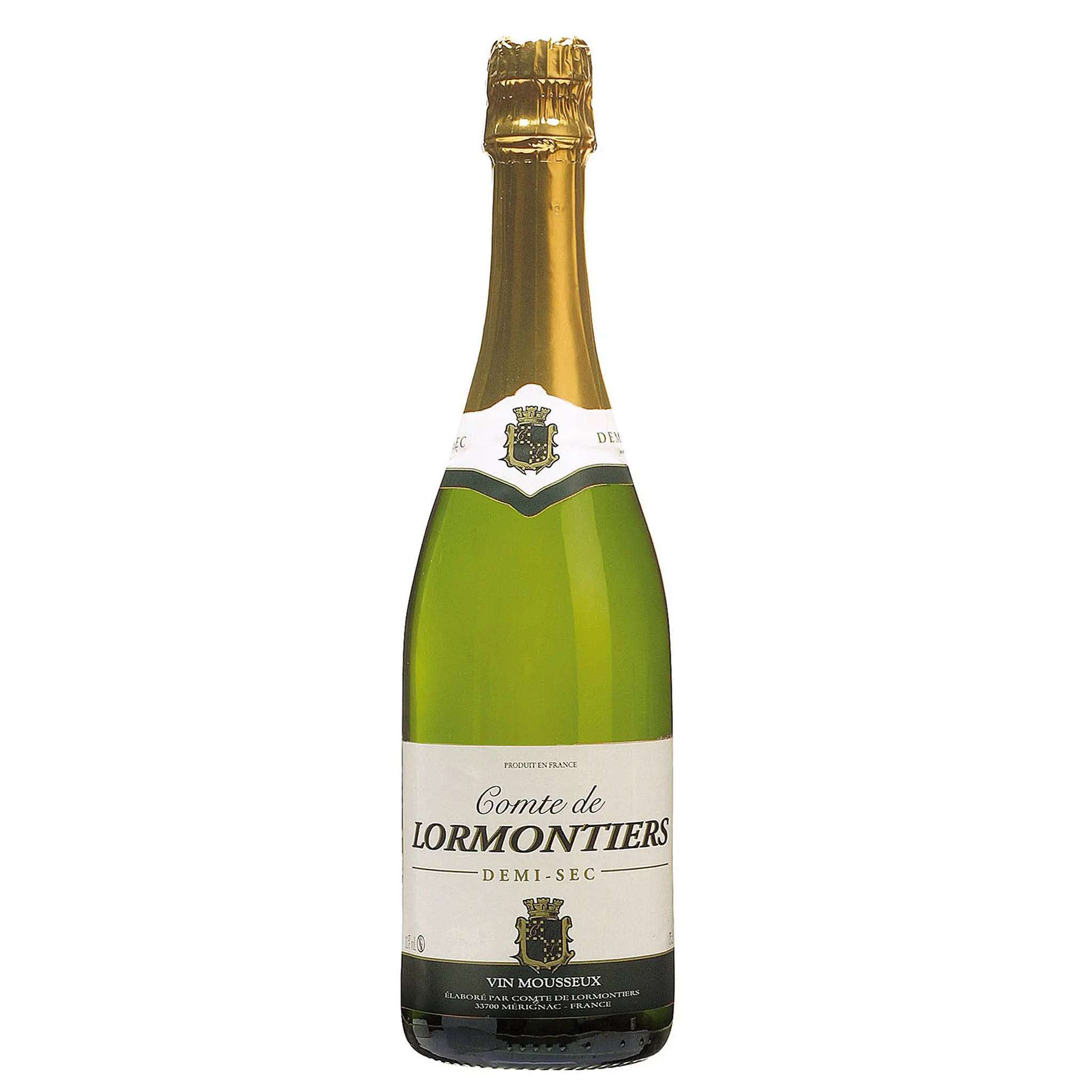 COMTE DE LORMONTIERS Vin mousseux demi-sec