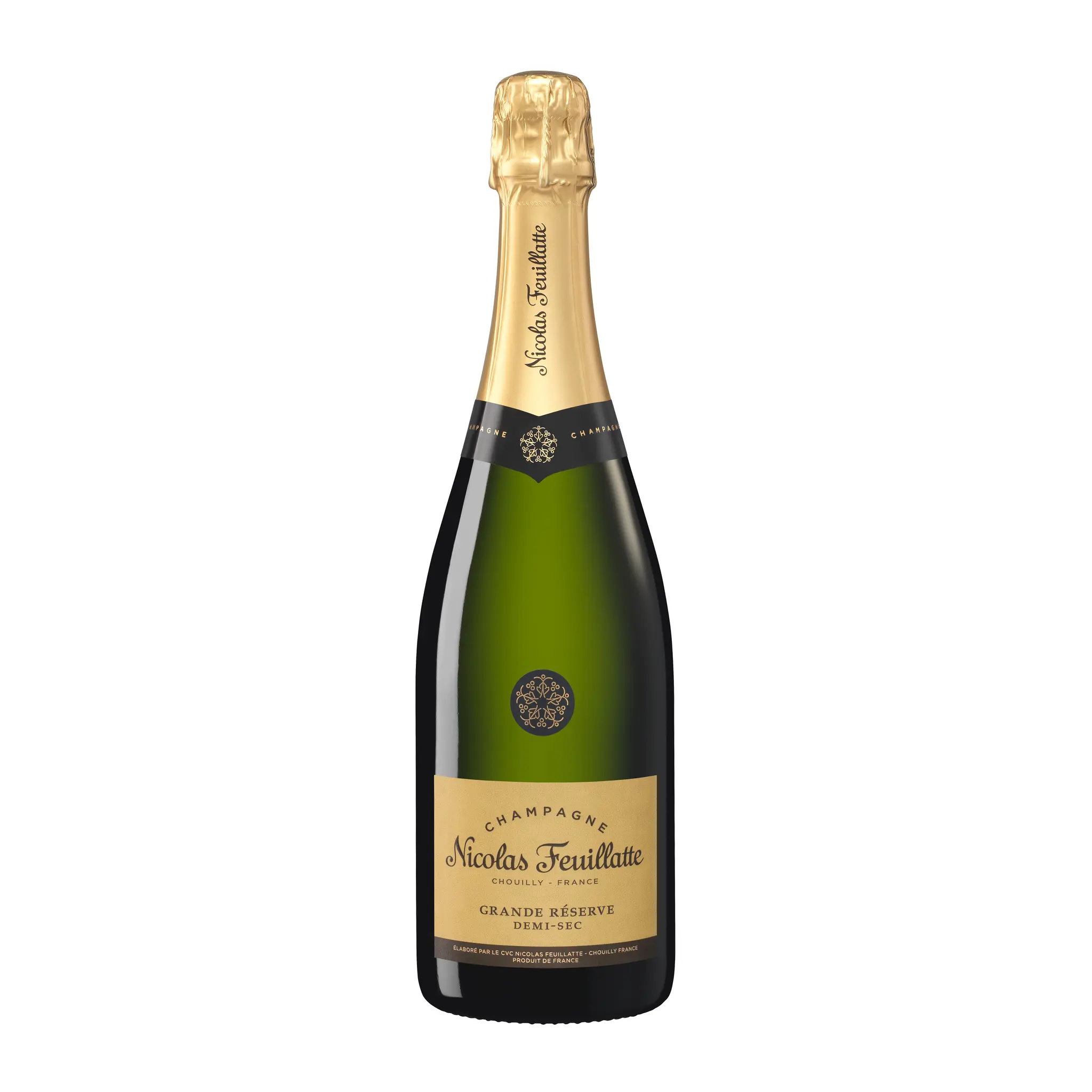 NICOLAS FEUILLATTE AOP Champagne grande réserve demi-sec