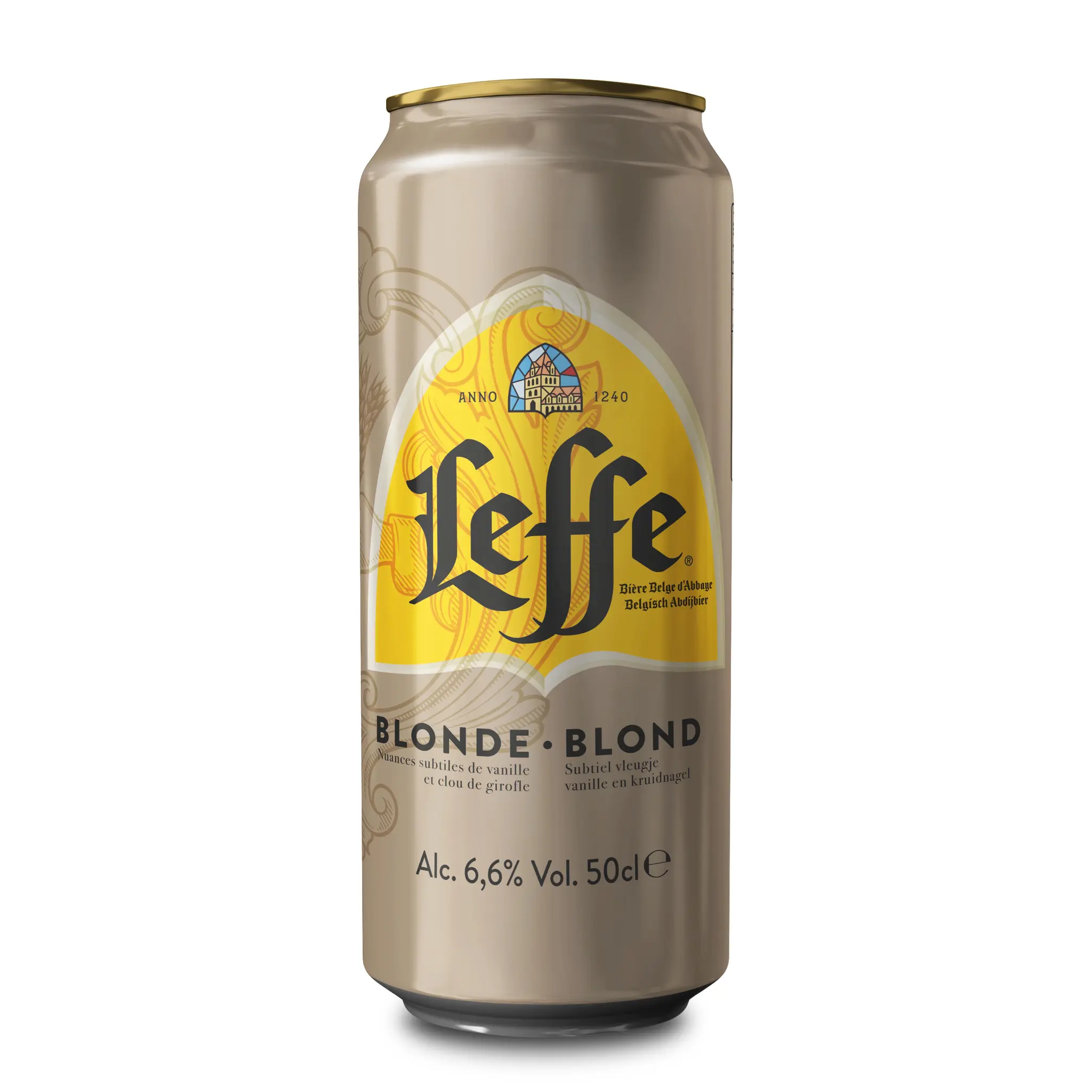 LEFFE Bière blonde 6,6% boîte
