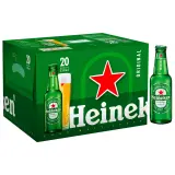 HEINEKEN Bière blonde premium 5% pack bouteilles
