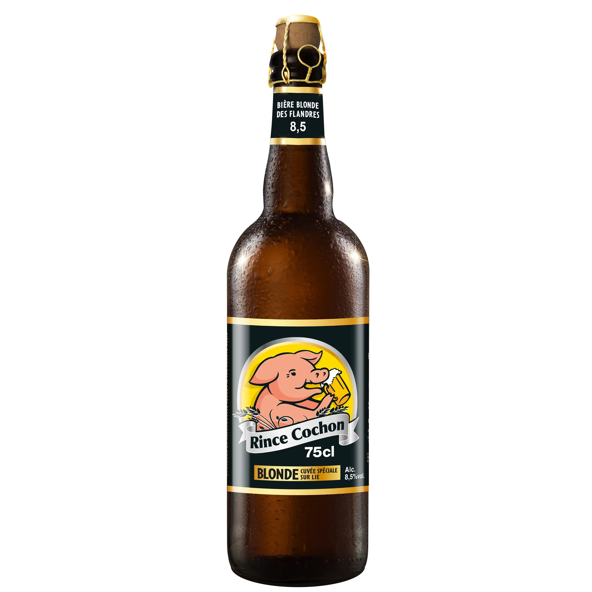 RINCE COCHON Bière blonde 8,5%