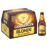 GRIMBERGEN Bière blonde 6,7% pack bouteilles