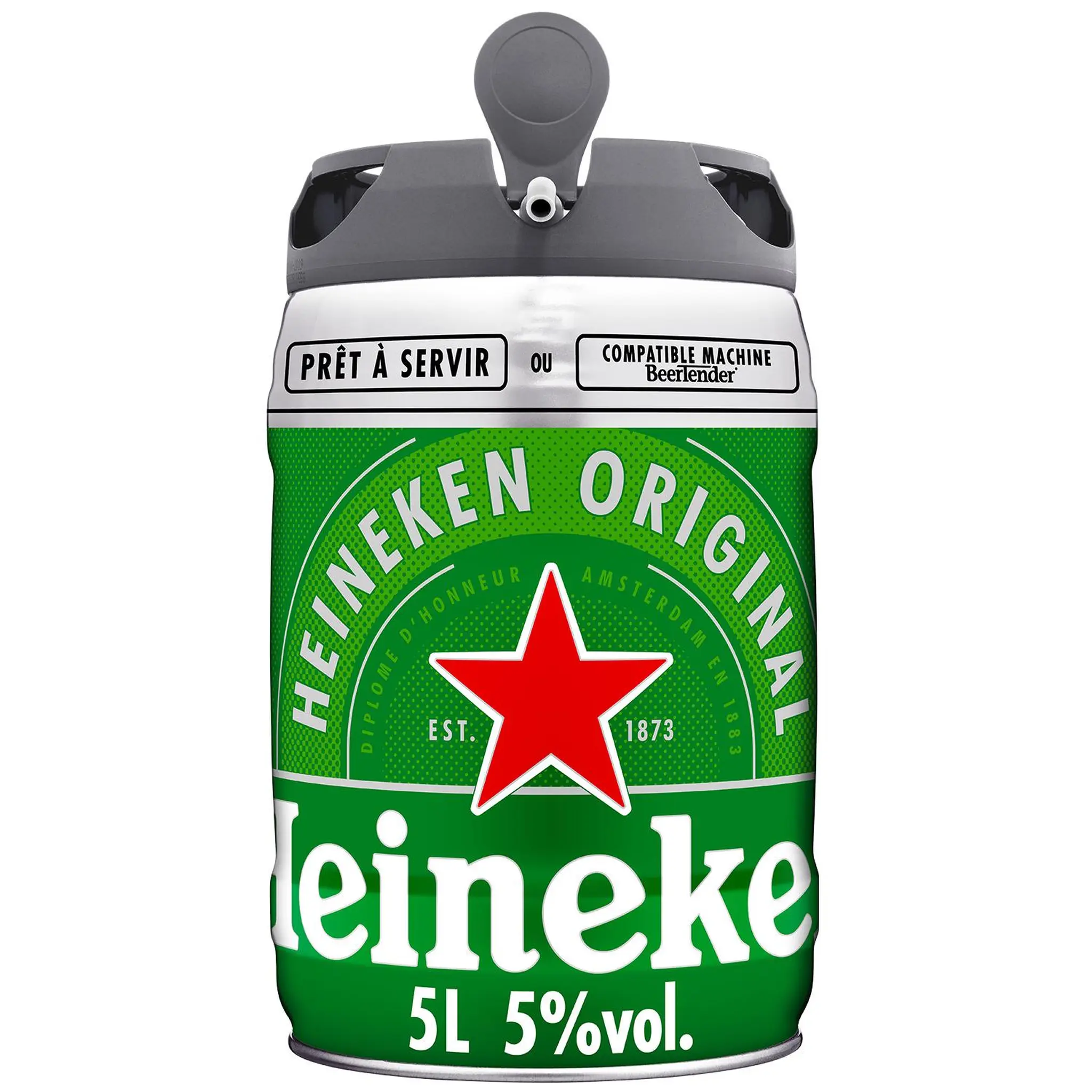HEINEKEN Bière blonde 5% fût pression