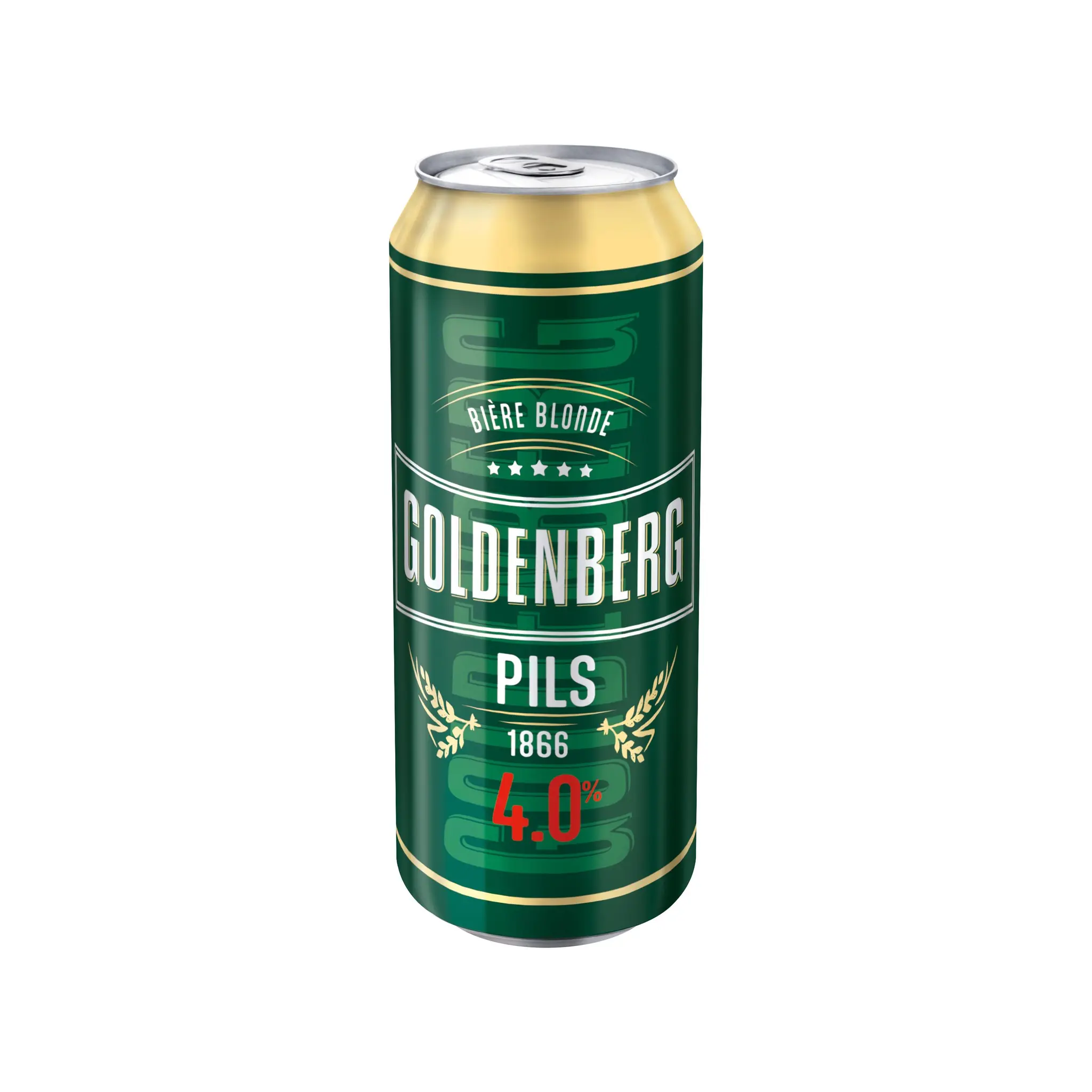 GOLDENBERG Bière blonde 4% boîte
