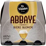 DE VELDEN Bière blonde d'abbaye 6,6% pack bouteilles