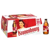 KRONENBOURG Bière blonde légère 4.2% pack bouteilles