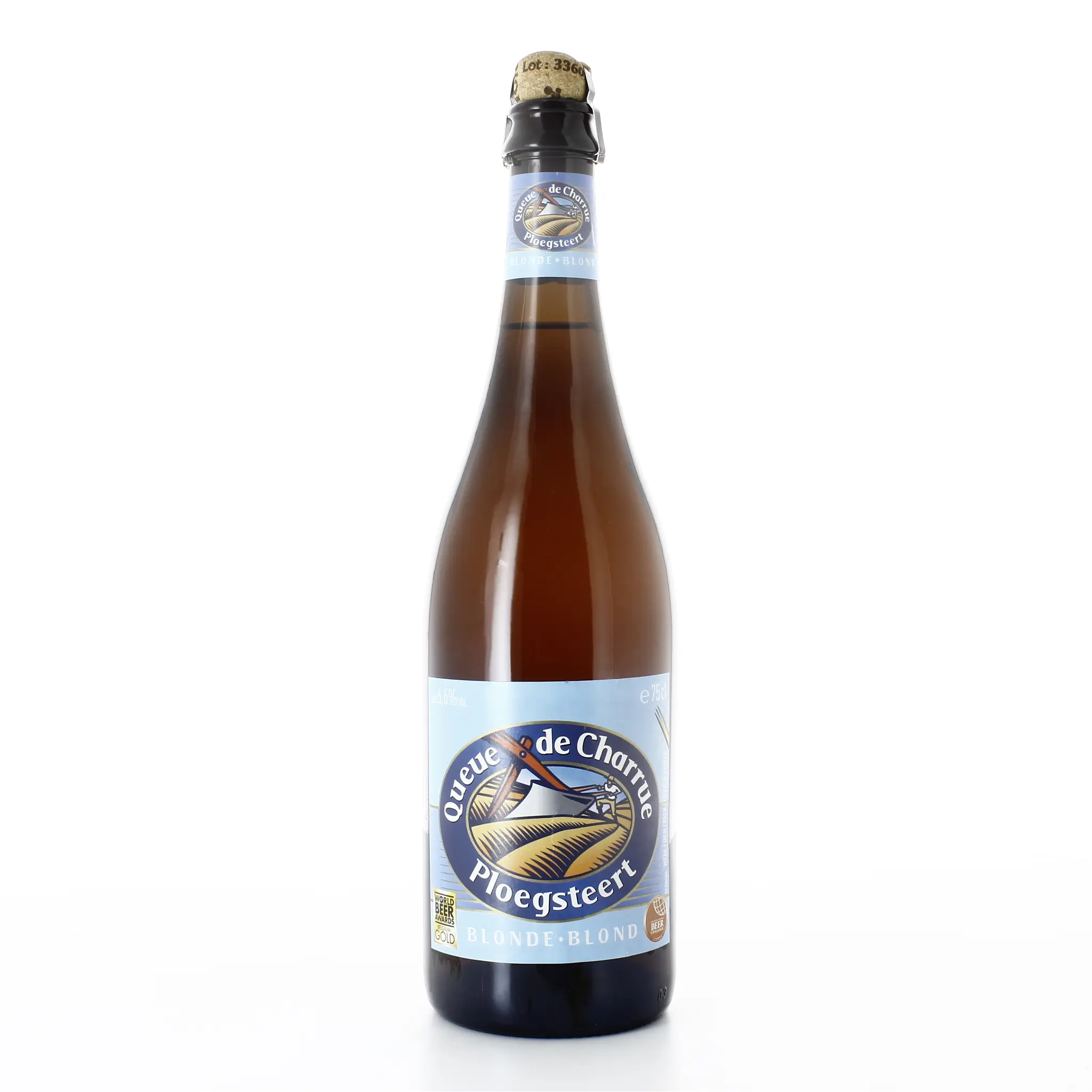 QUEUE DE CHARRUE Bière blonde 6,6%