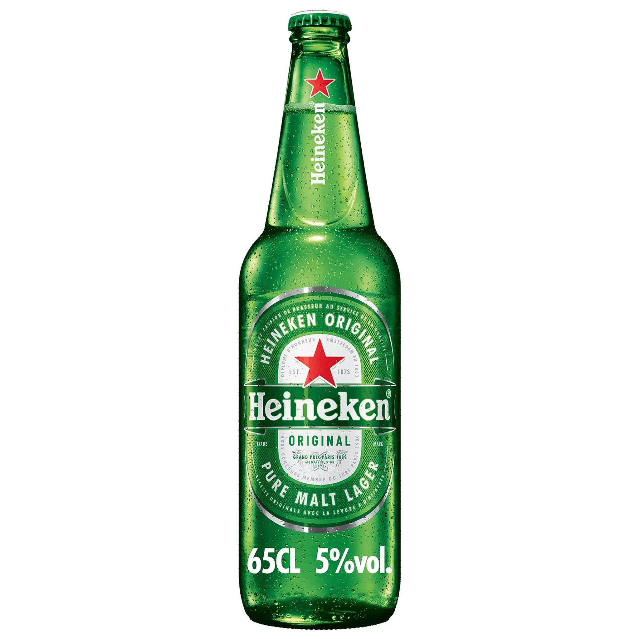 HEINEKEN Bière blonde 5% bouteille