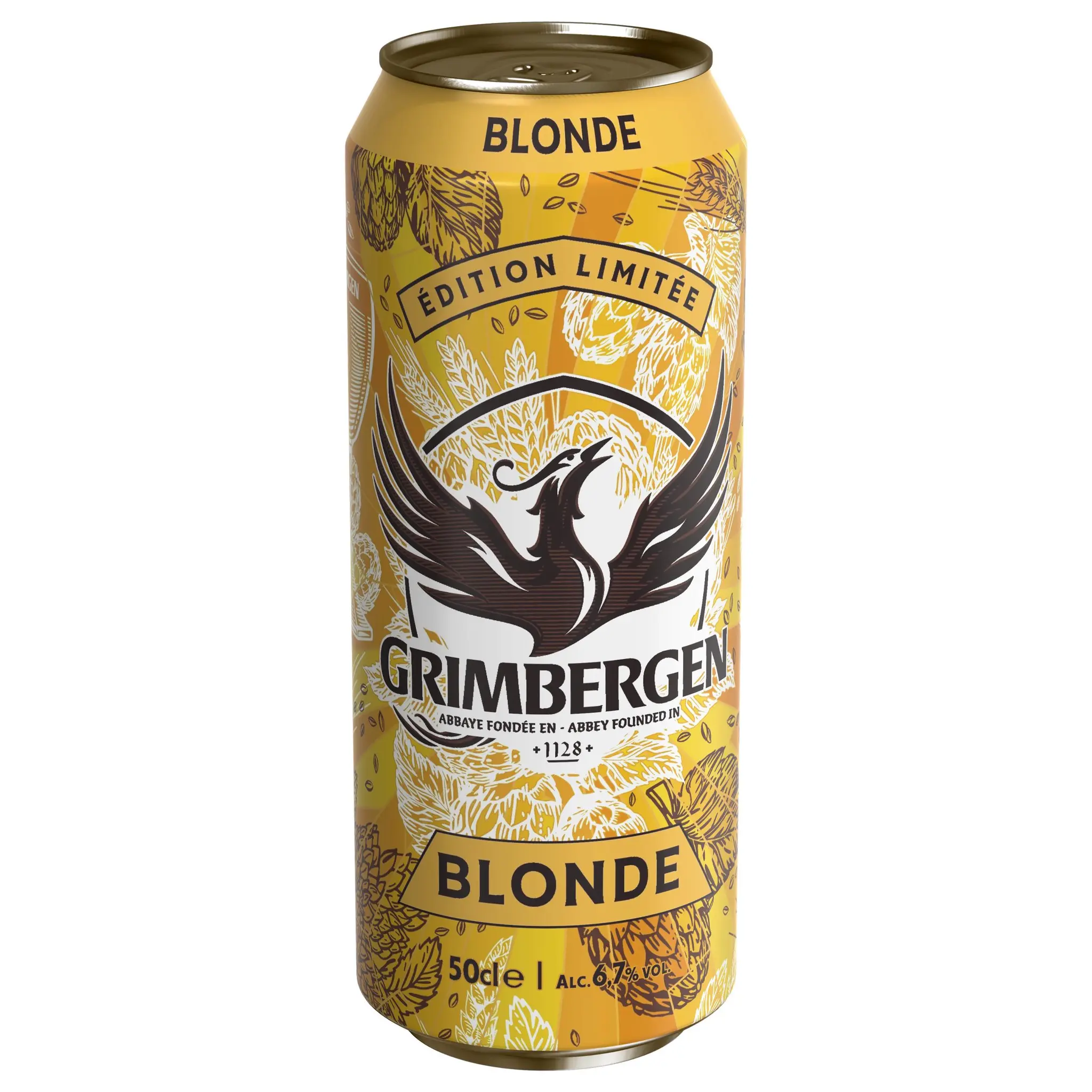 GRIMBERGEN Bière blonde 6,7% boîte