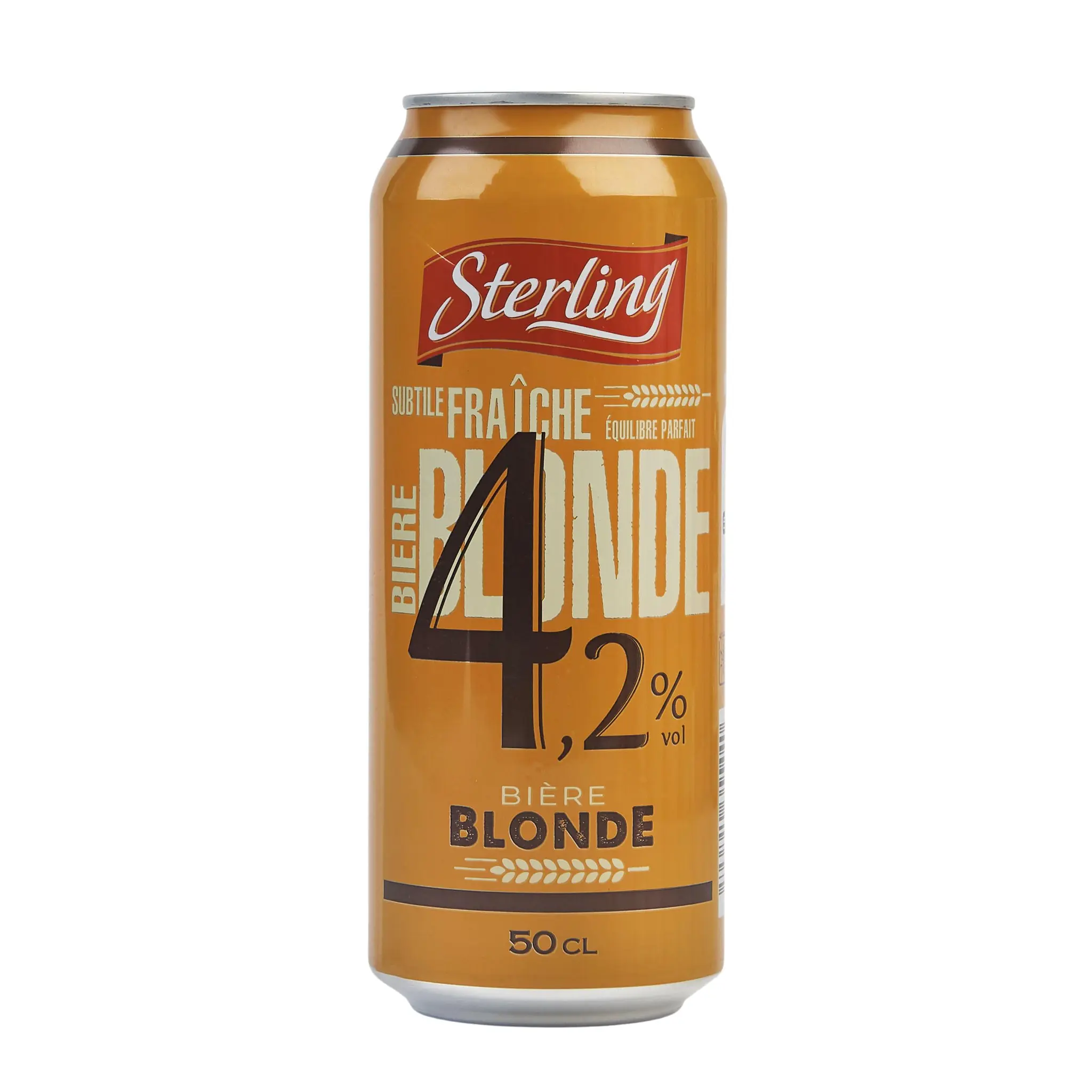 STERLING Bière blonde 4,5% boîte