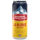 BRASSERIE DU MONT BLANC Bière blonde 5.8% boîte
