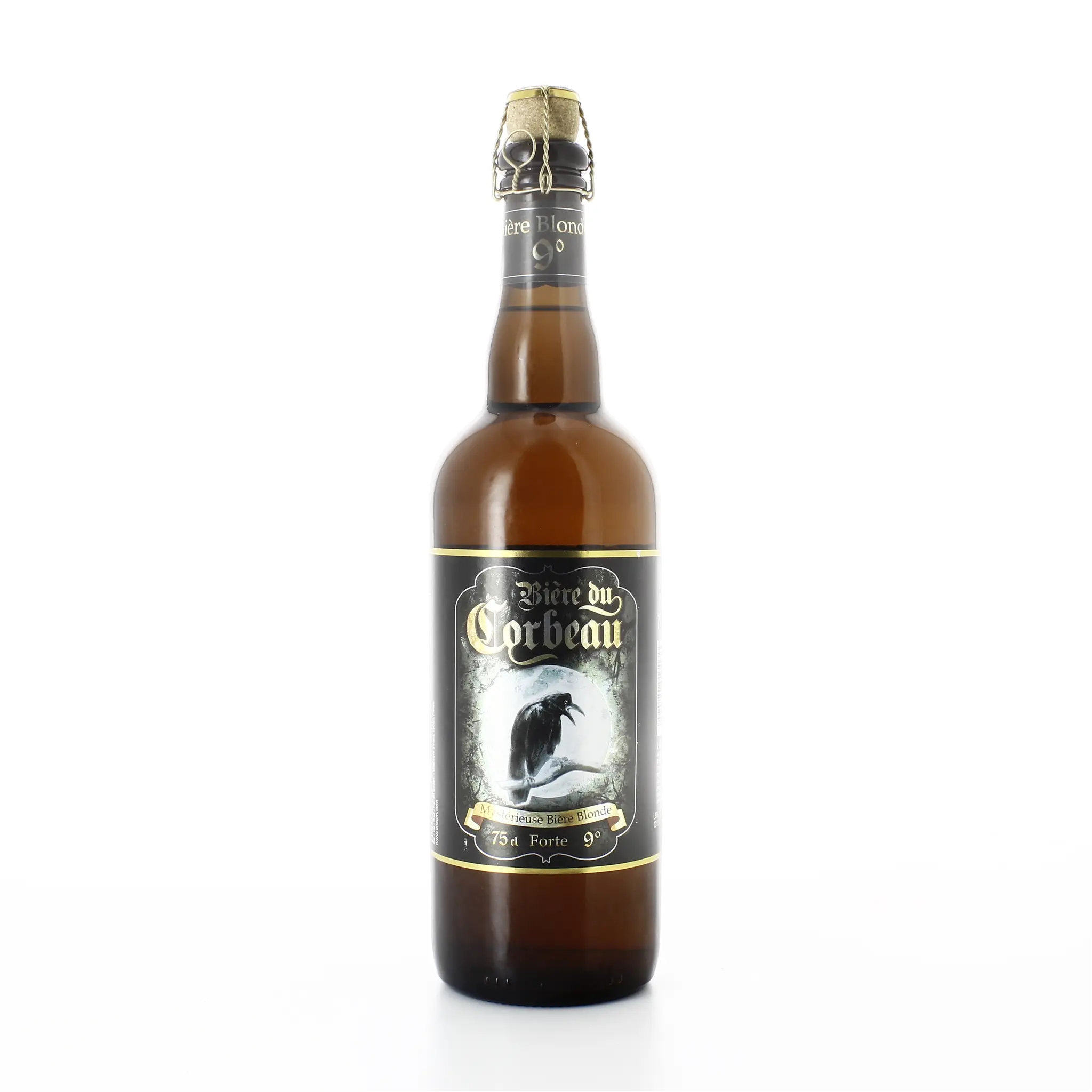 BIERE DU CORBEAU Bière blonde forte 9% bouteille