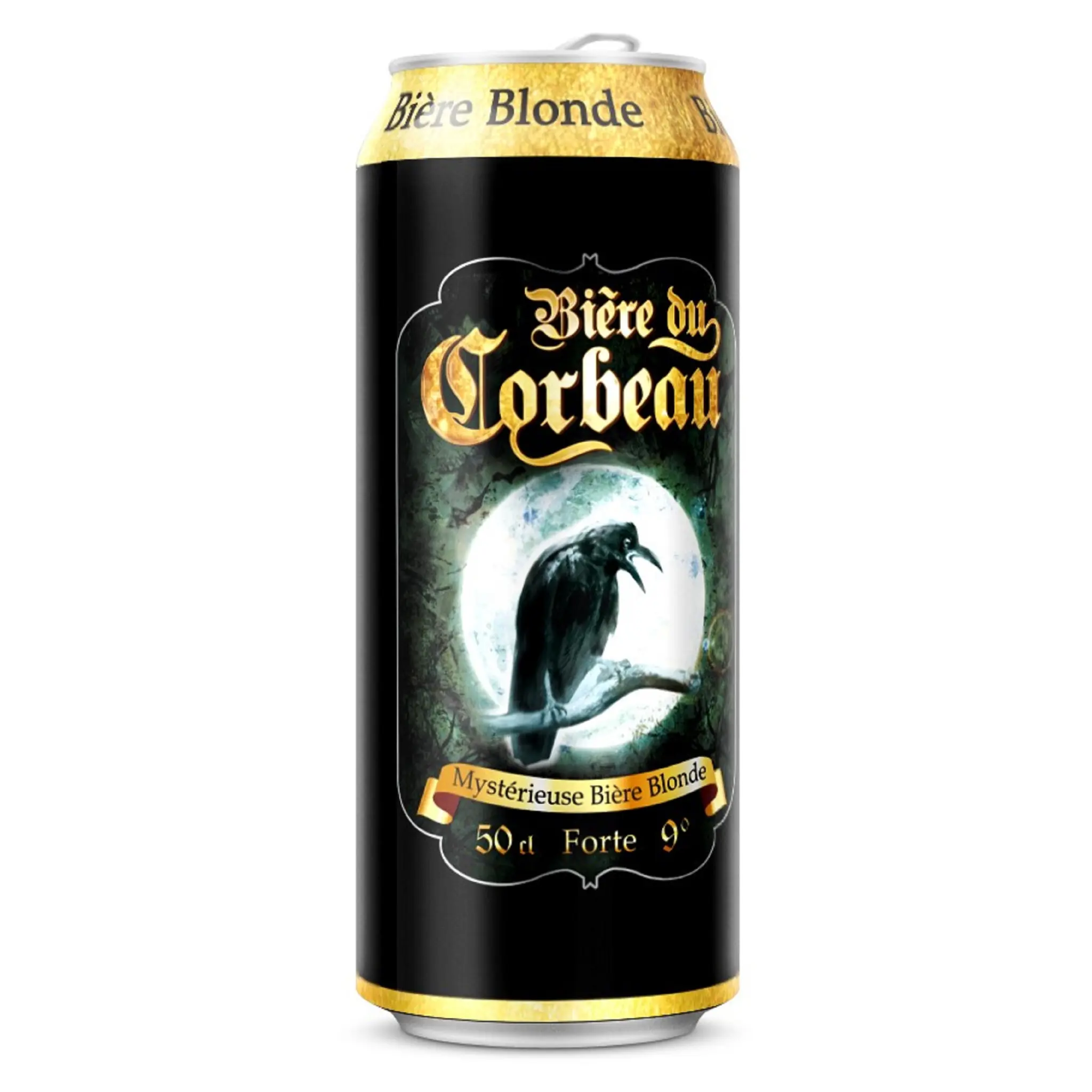 BIERE DU CORBEAU Bière blonde forte 9% boîte