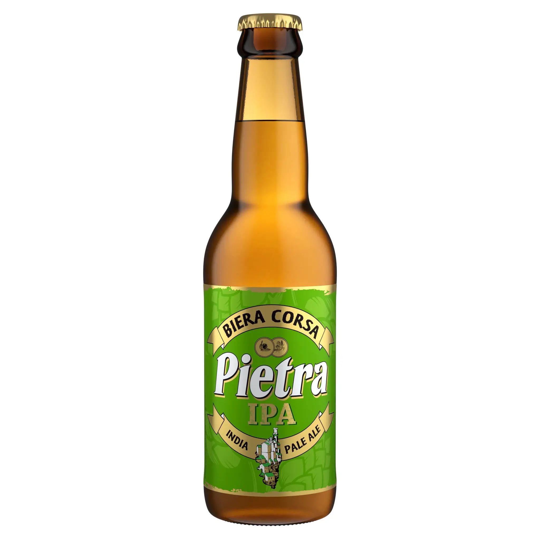 PIETRA Bière blonde corse IPA Corsican 6% bouteille