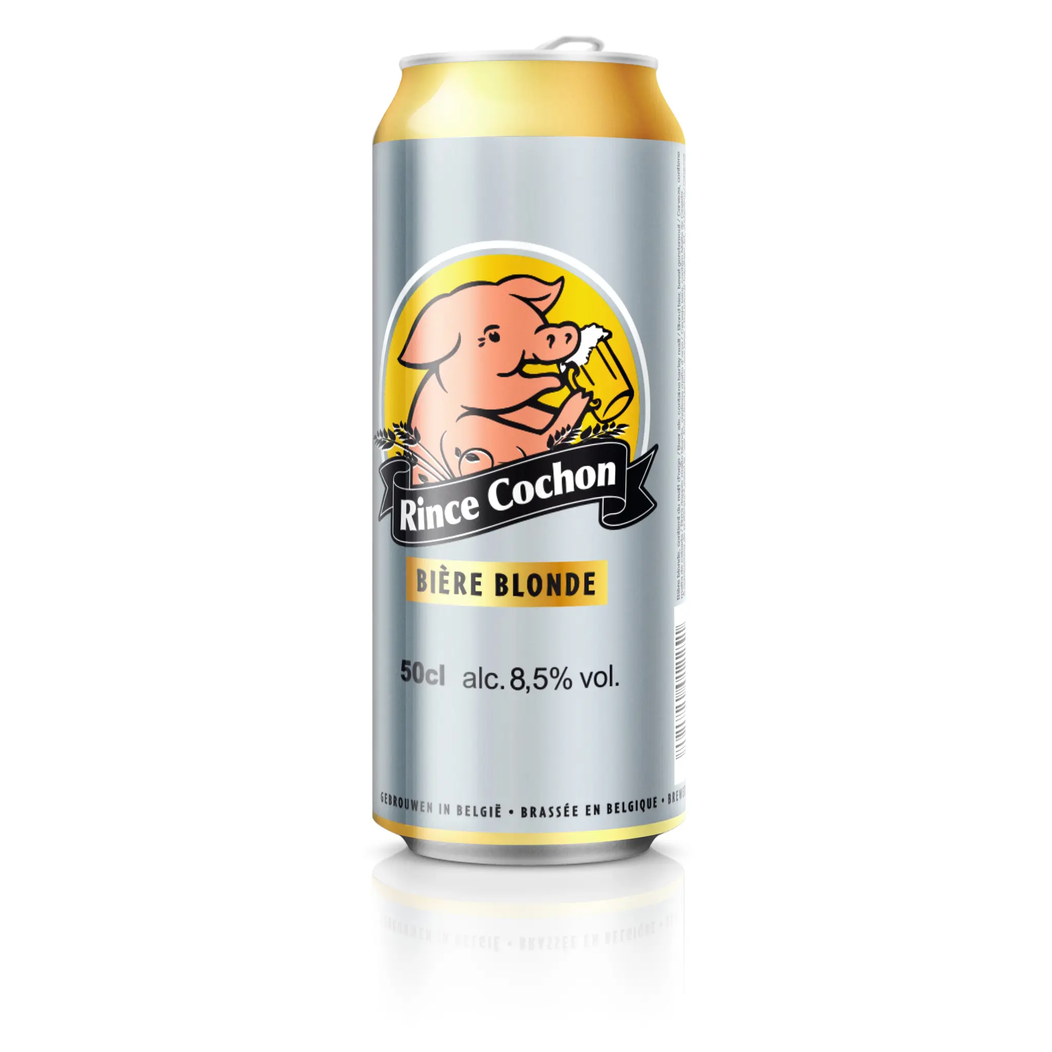 RINCE COCHON Bière blonde 8,5% boîte