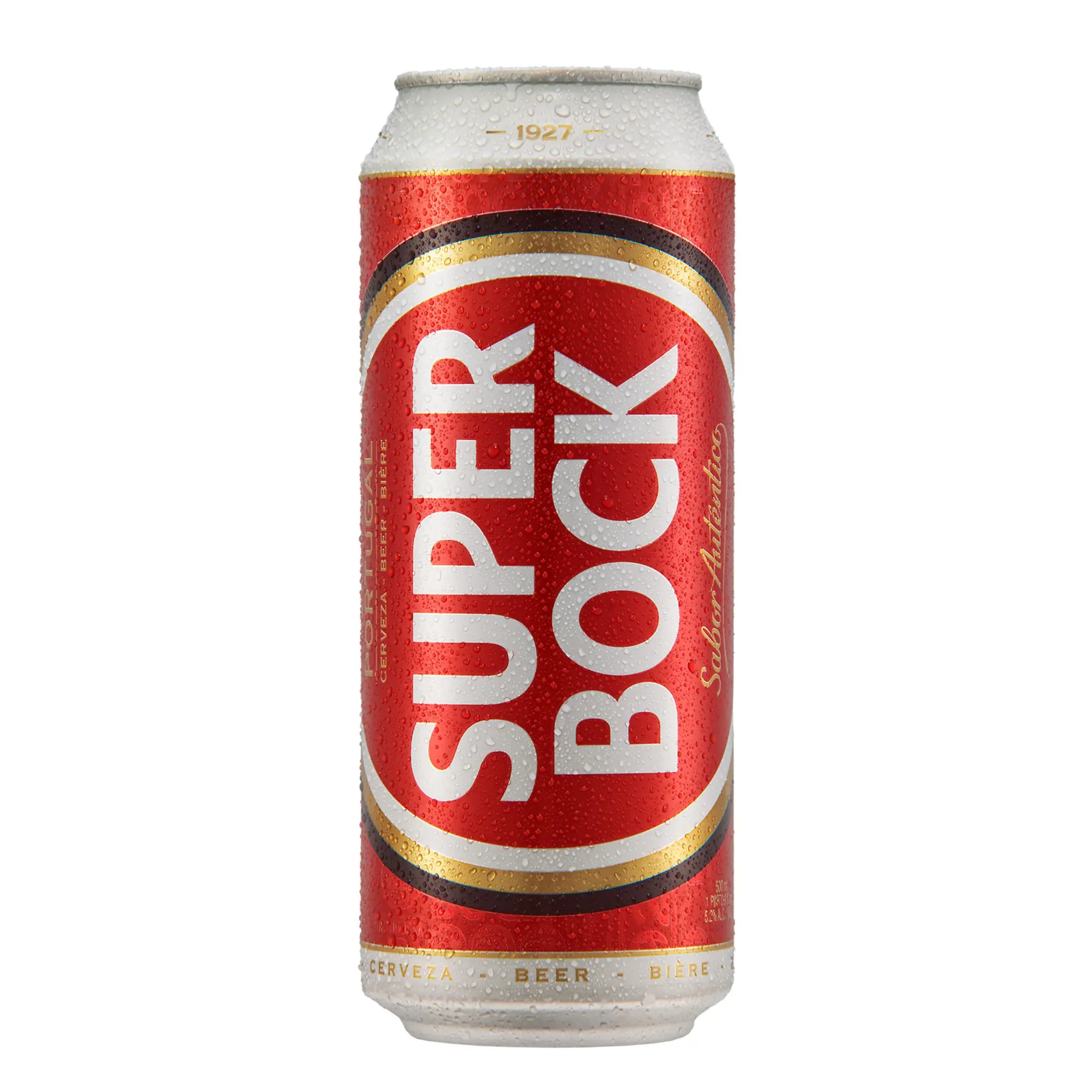 SUPER BOCK Bière blonde 5.2% boîte