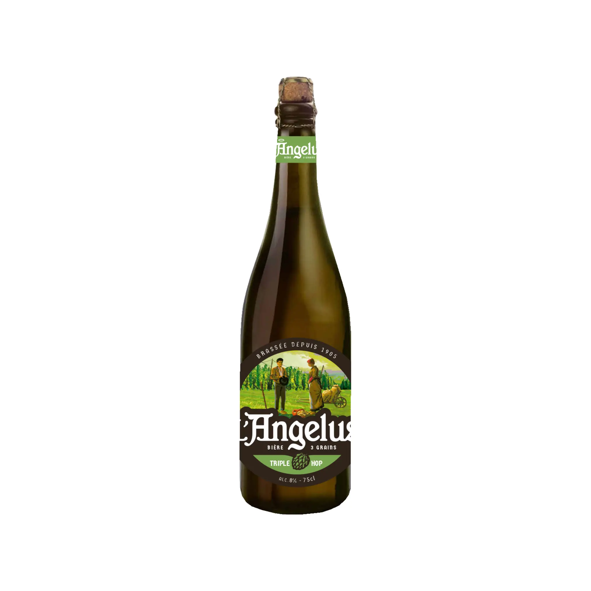 L'ANGELUS Bière blonde triple hop 7%