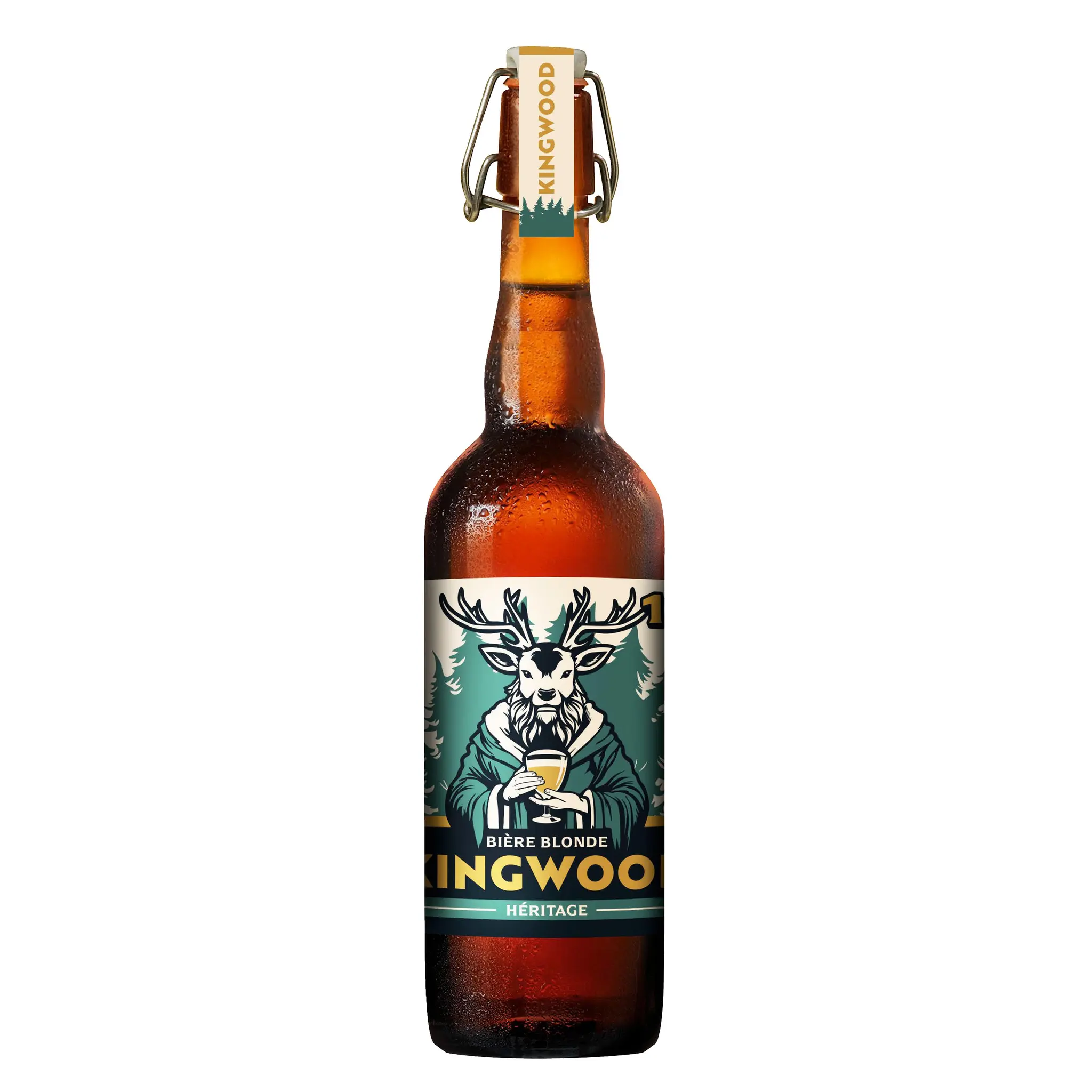 KINGWOOD Bière blonde héritage 10%