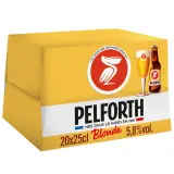 PELFORTH Bière blonde du Nord 5,8% pack bouteilles