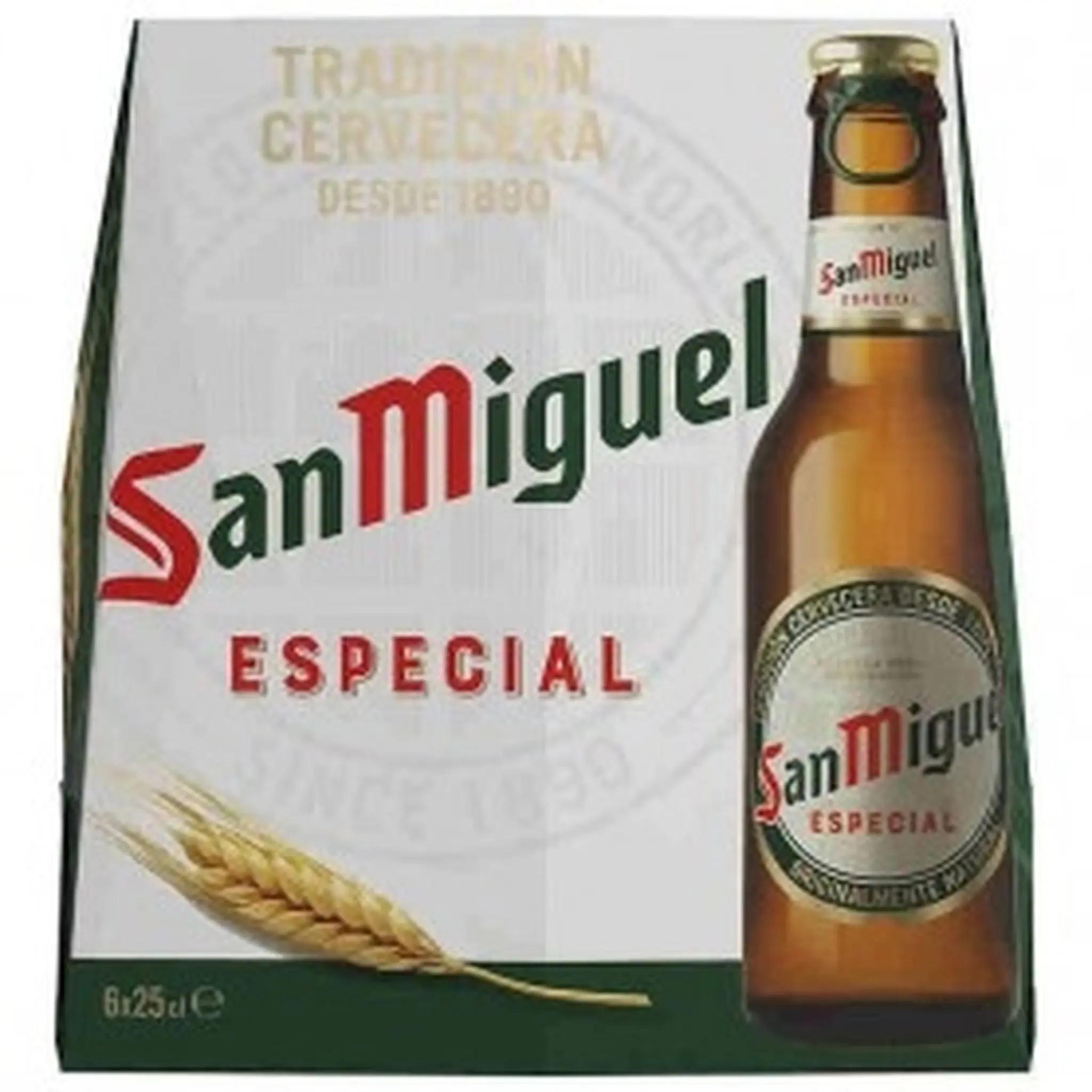 SAN MIGUEL Bière blonde 5,4% pack bouteilles