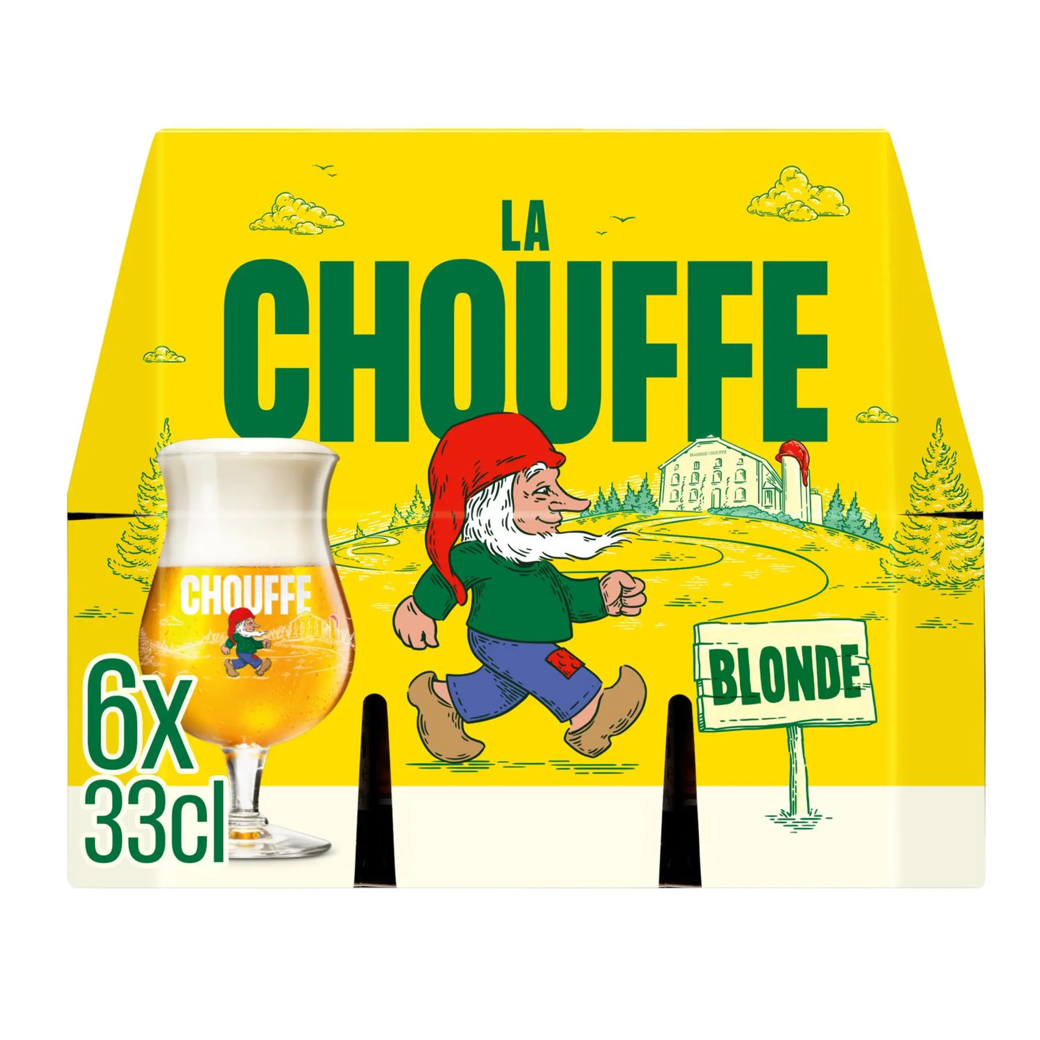 LA CHOUFFE Bière blonde belge 8% pack bouteilles