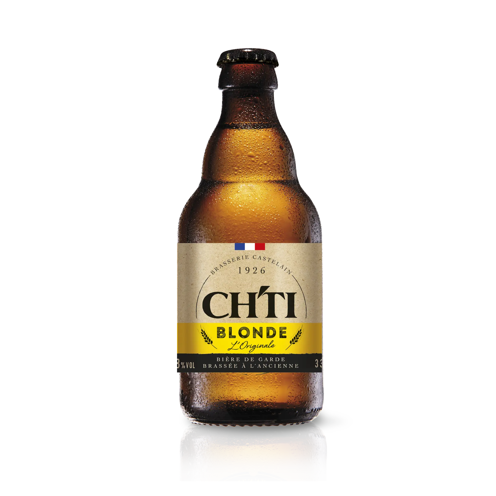 CH'TI Bière blonde original 6.8% bouteille