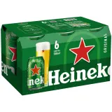 HEINEKEN Bière blonde premium 5% boîtes