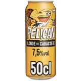 PELICAN Bière blonde de caractère non filtrée 7.5% boîte