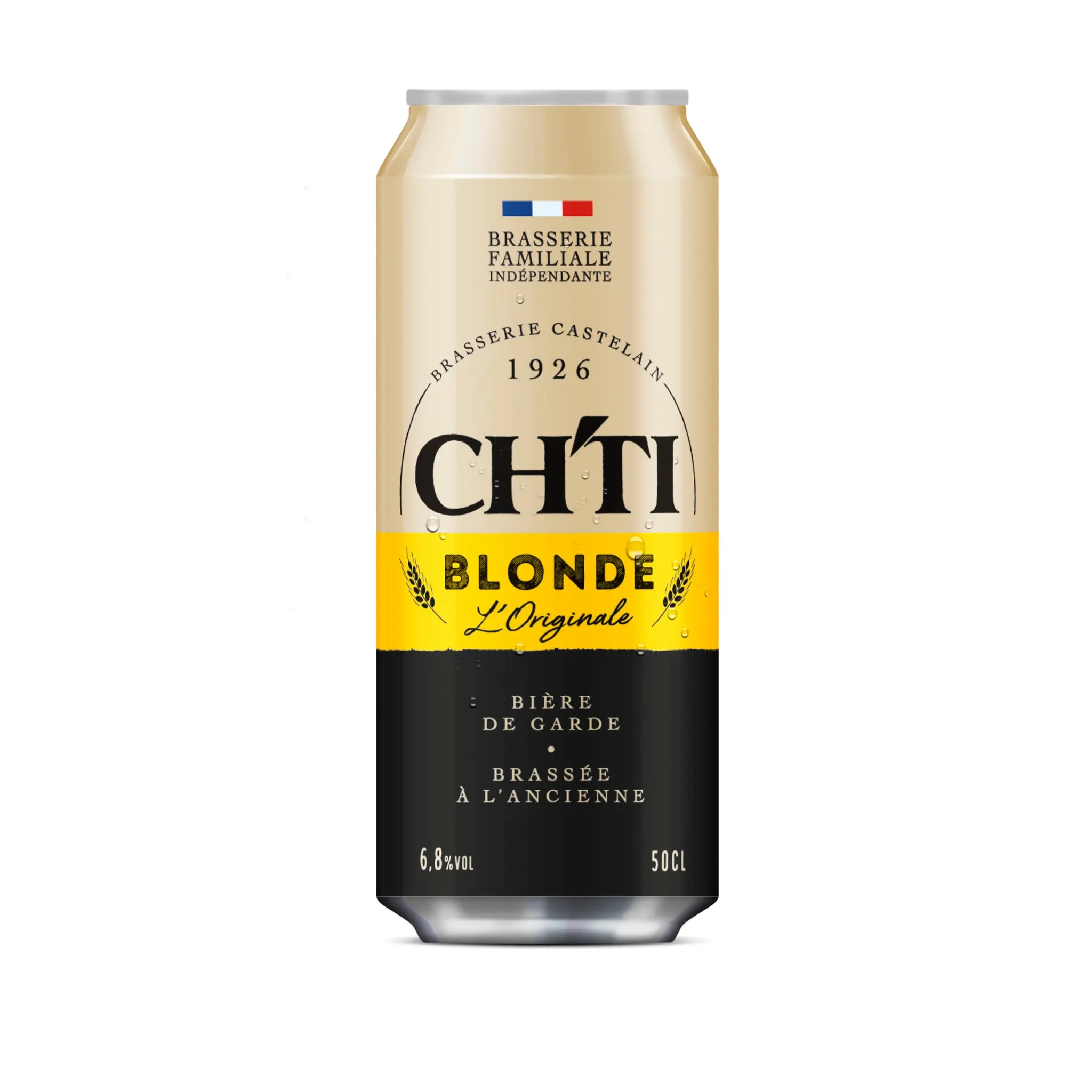 CH'TI Bière blonde originale 6.8% boîte