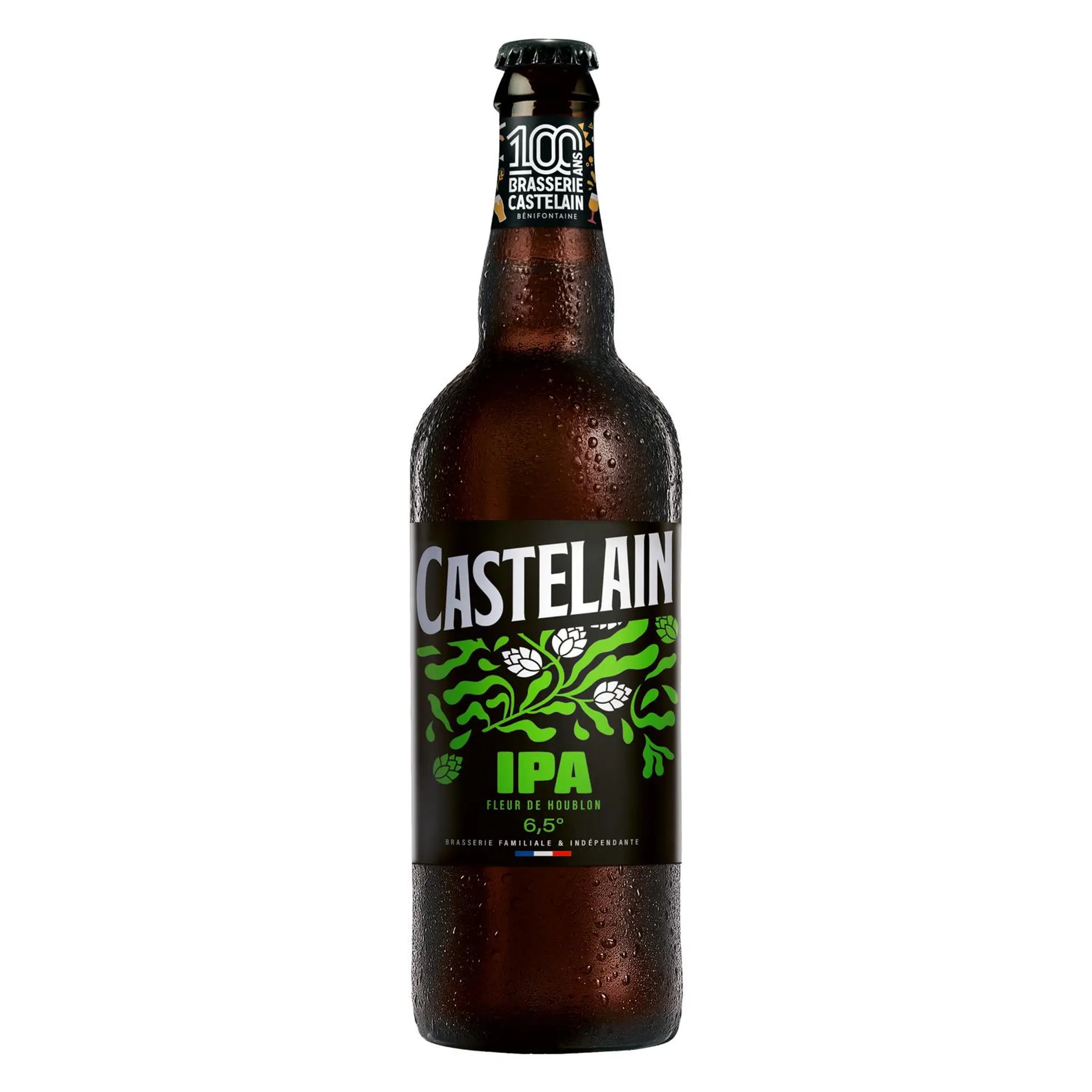 CASTELAIN Bière blonde à la fleur de houblon Ipa 6,5%