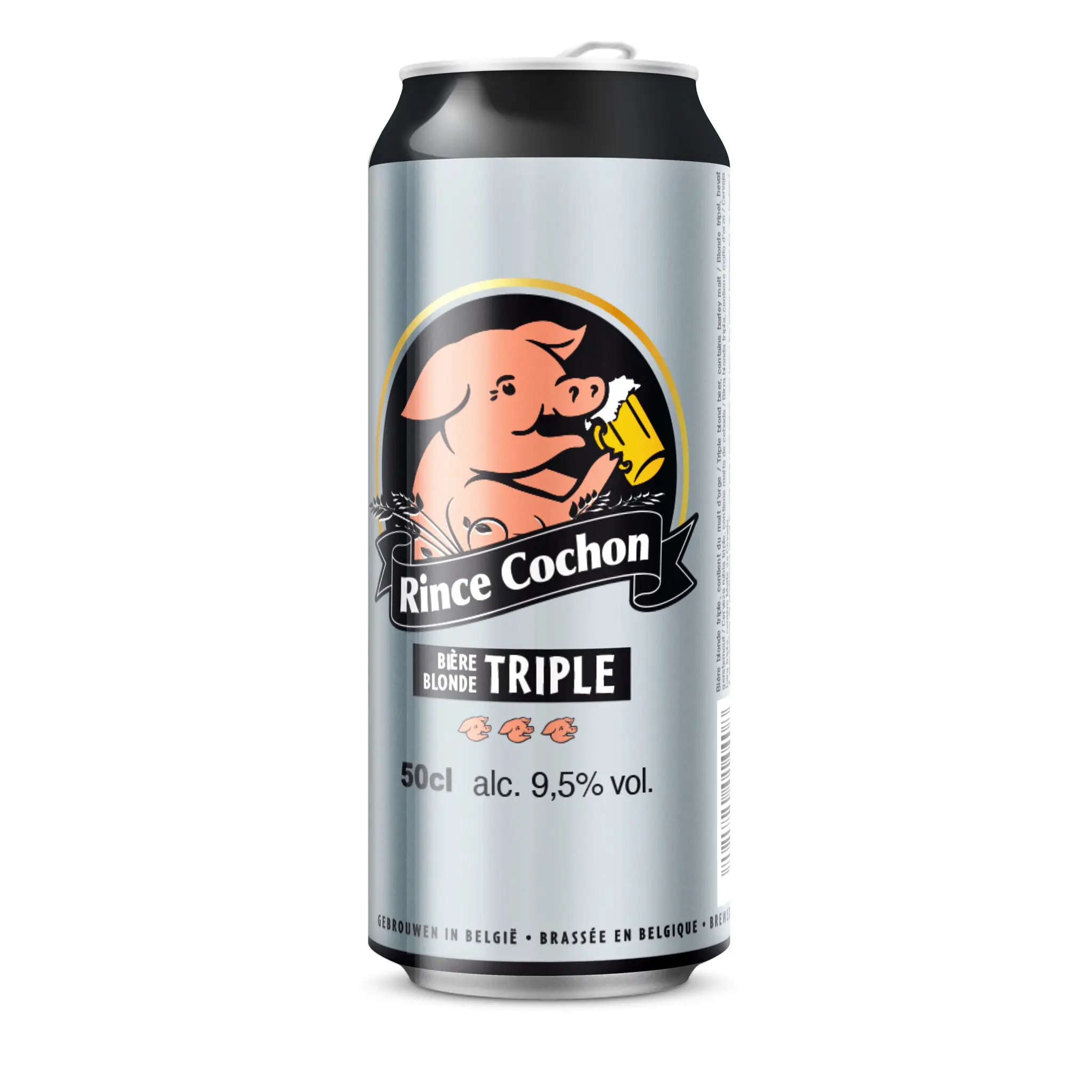 RINCE COCHON Bière blonde triple 9.5%