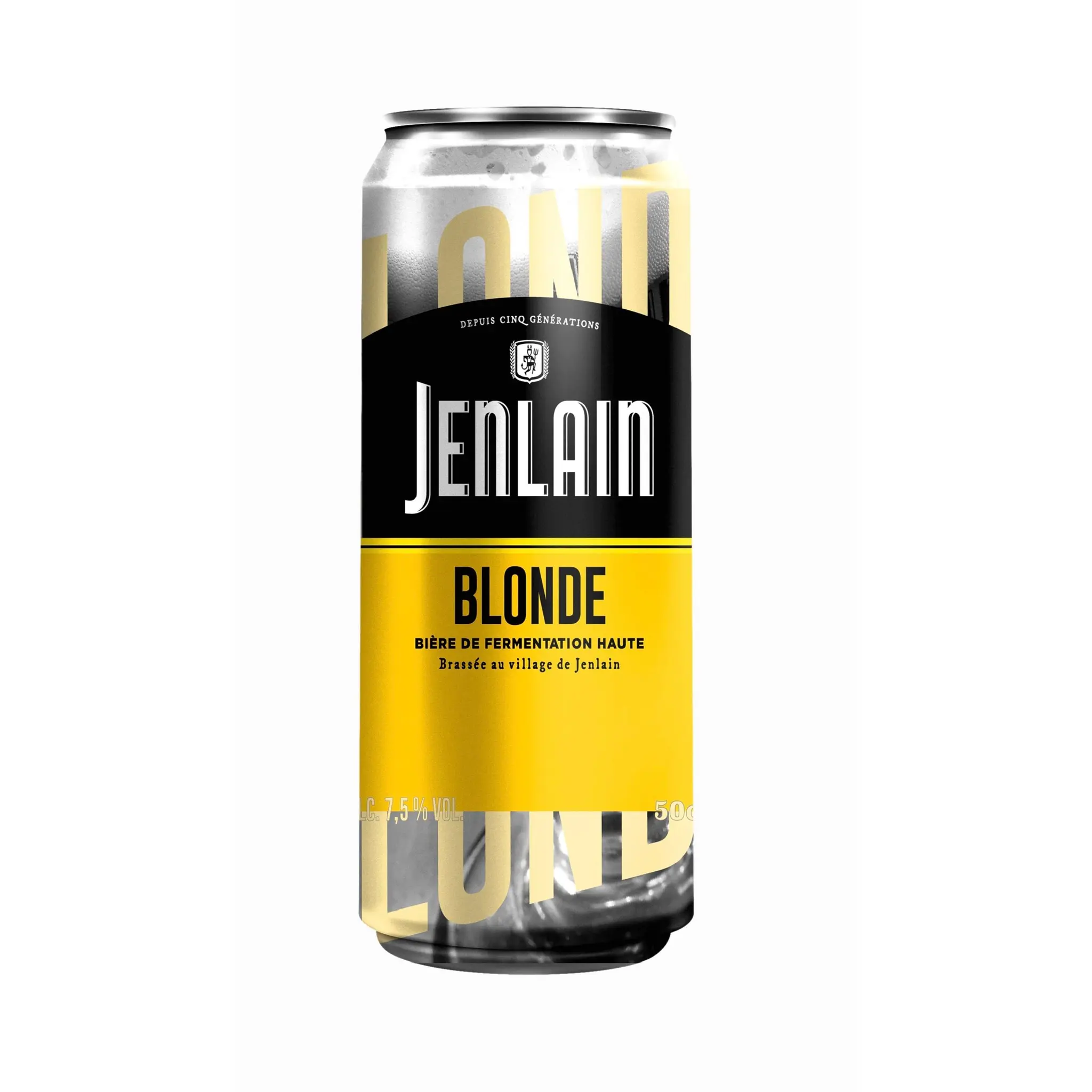JENLAIN Bière blonde 7.5% boîte
