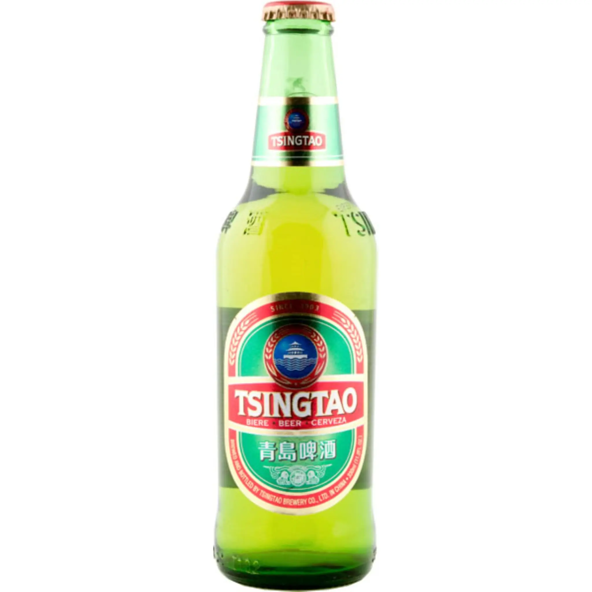 TSINGTAO Bière blonde chinoise 4,7% bouteille
