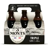 3 MONTS Bières triple 9,5% coffret bouteilles