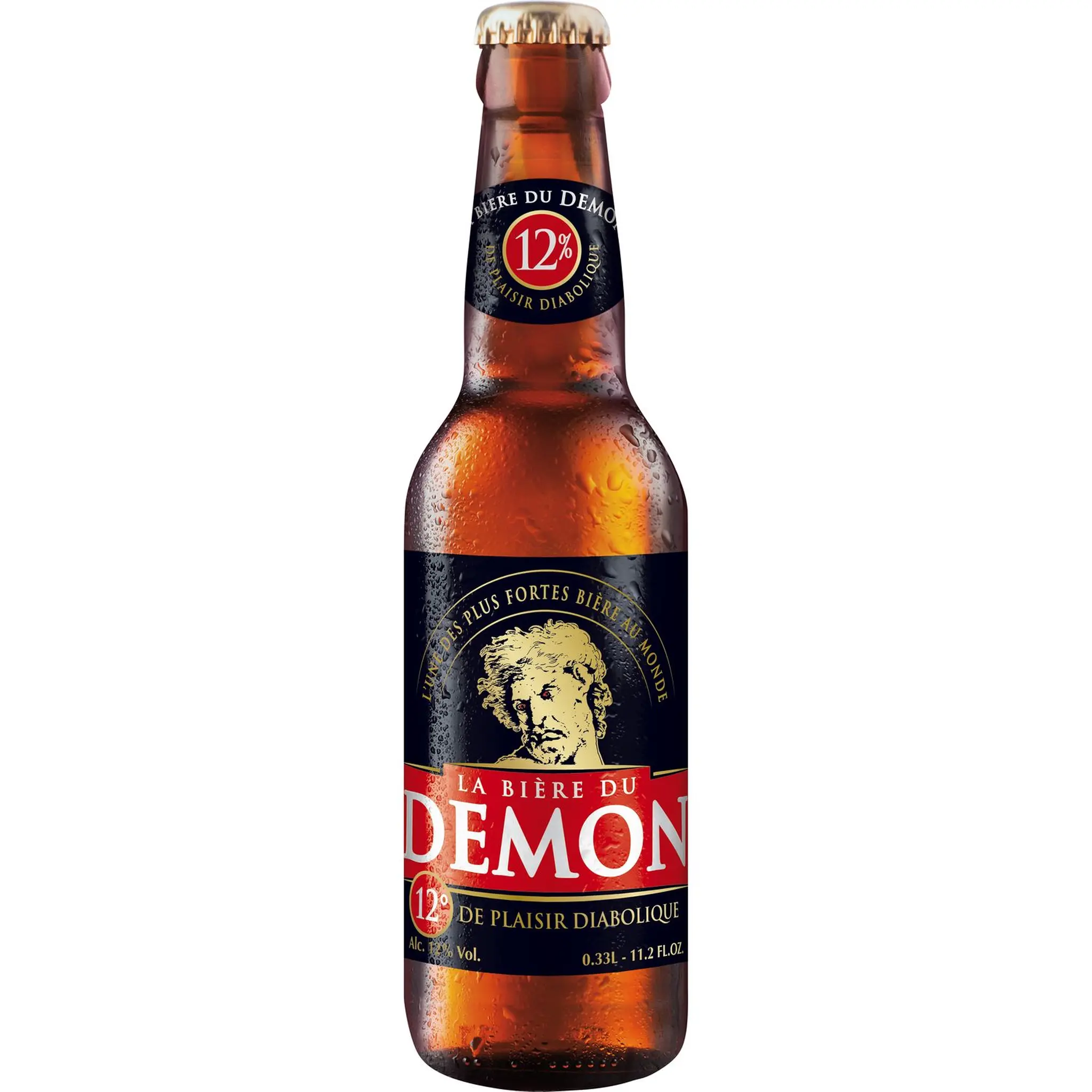 LA BIERE DU DEMON Bière blonde 12% bouteille