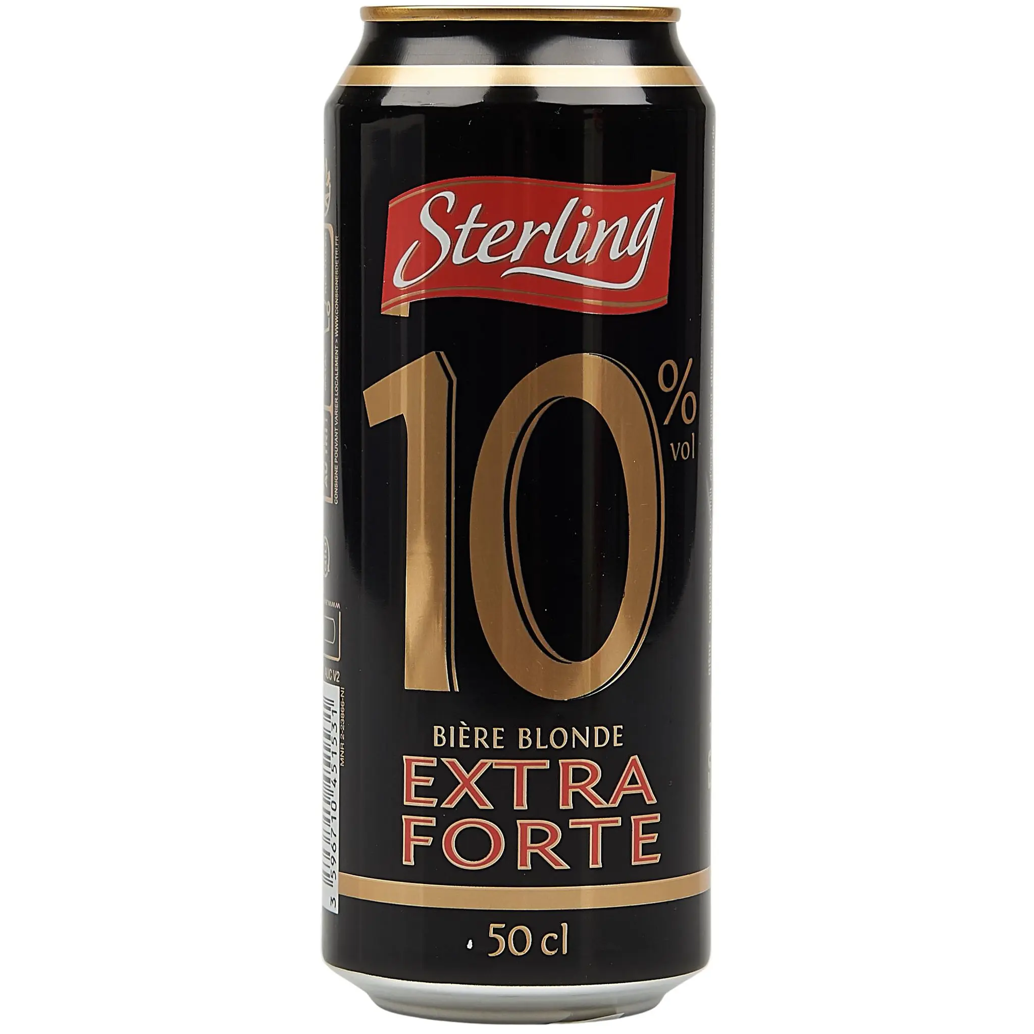 STERLING Bière blonde extra forte 10% boîte