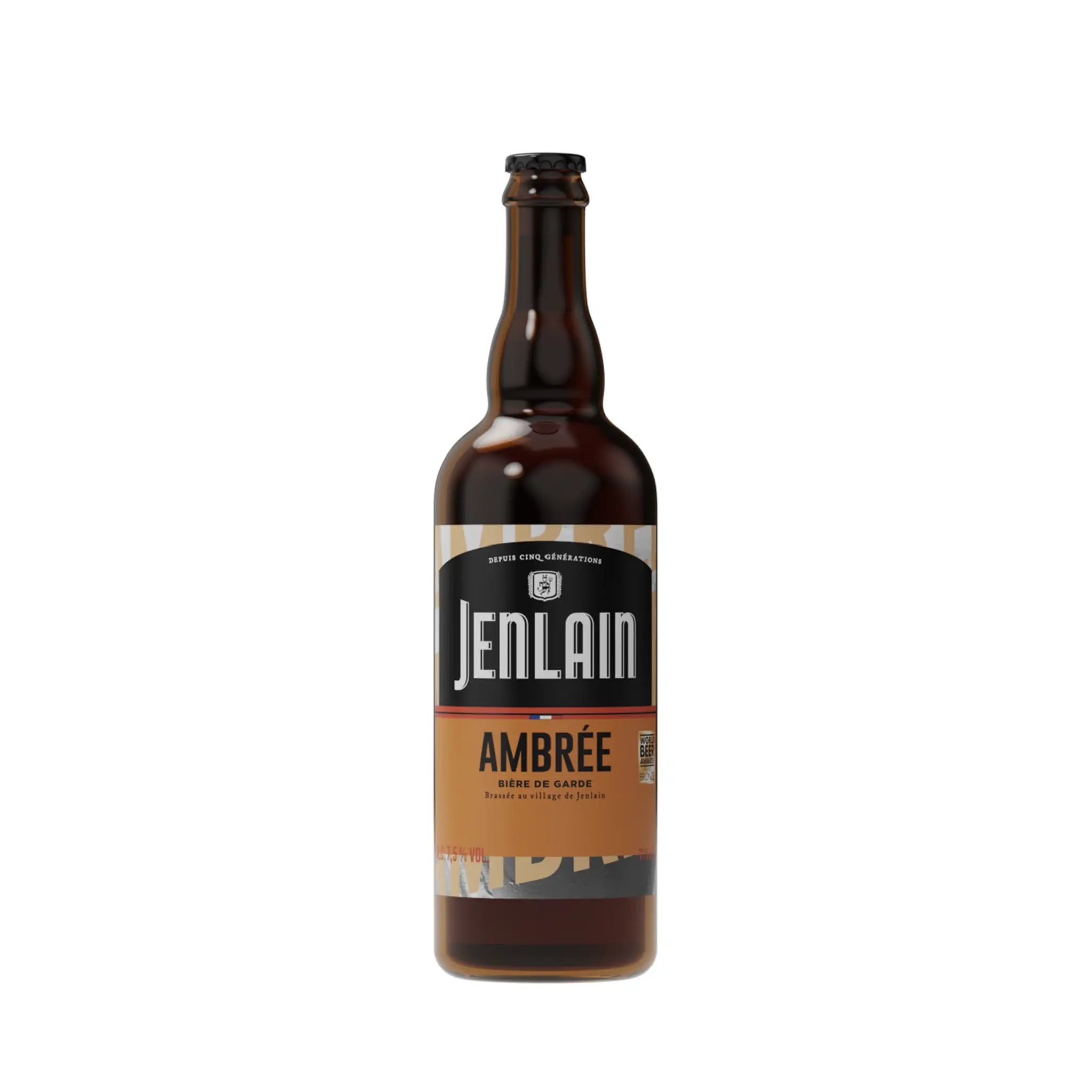 JENLAIN Bière de garde ambrée 7,5%