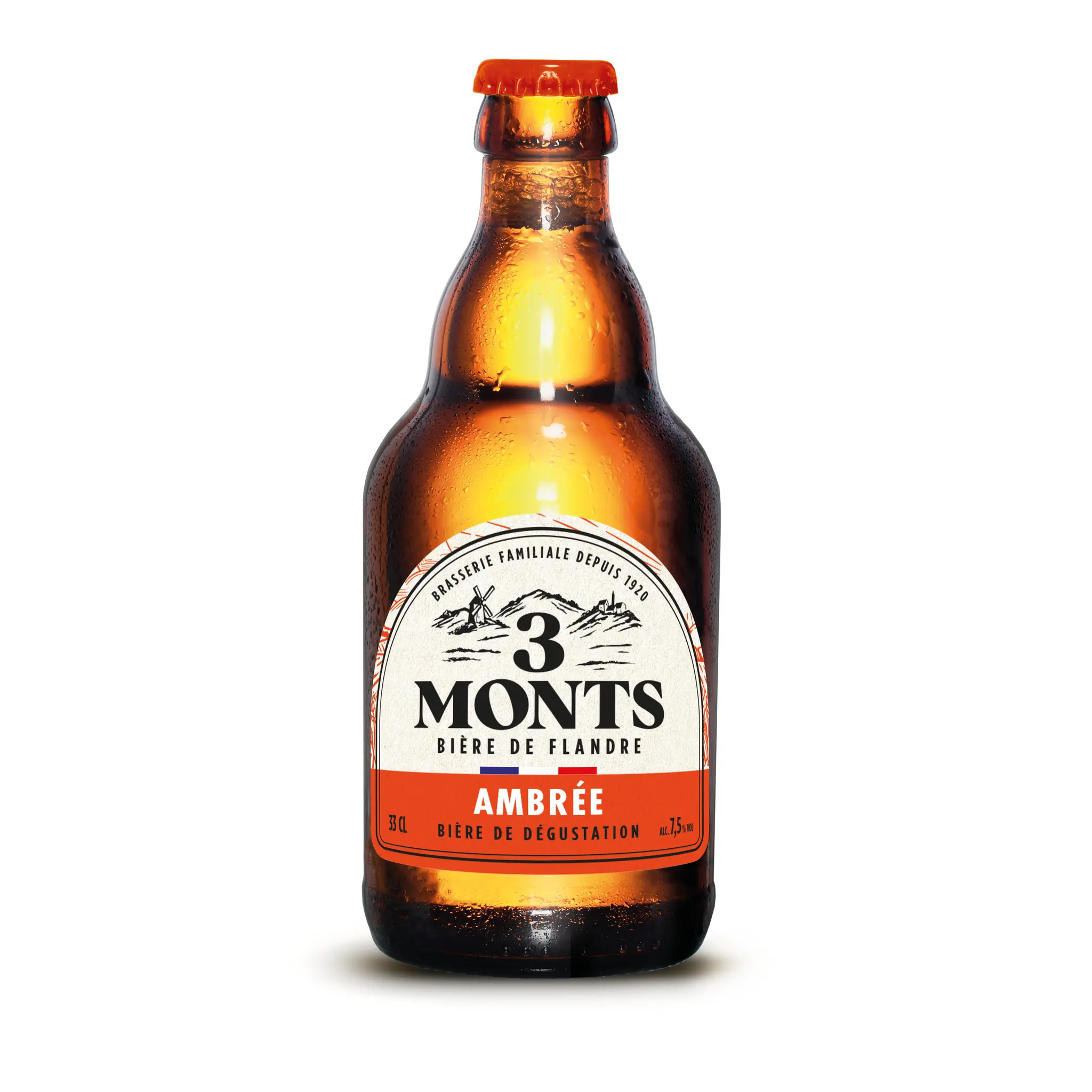 3 MONTS Bière des Flandres ambrée 7.5%