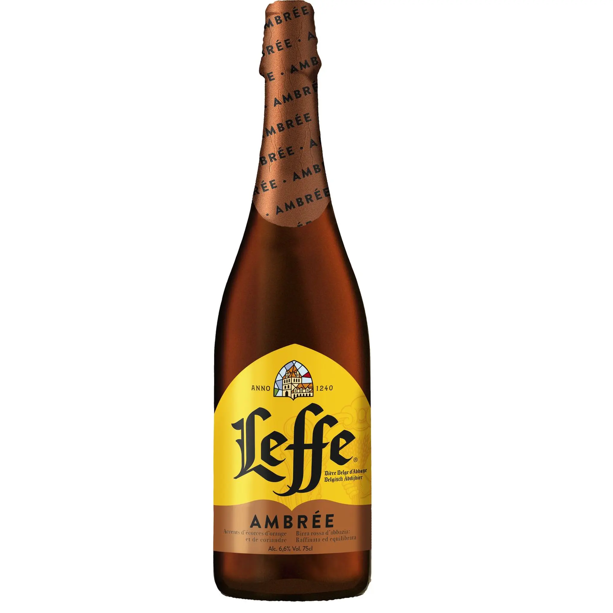LEFFE Bière ambrée 6.6%