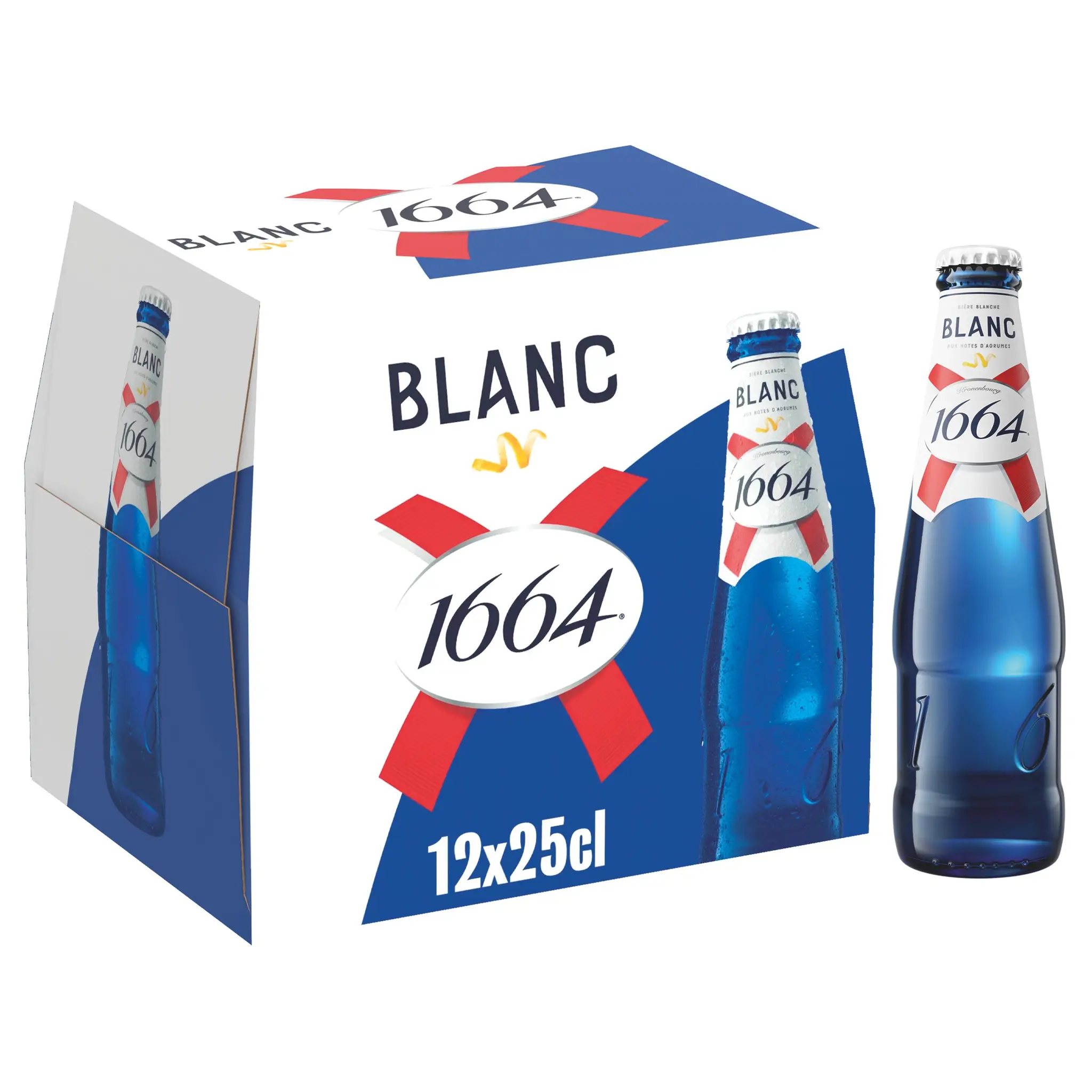 1664 Blanc Bière blanche 5% pack bouteilles