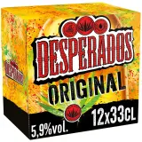 DESPERADOS Bière Original aromatisée tequila 5,9% pack bouteilles