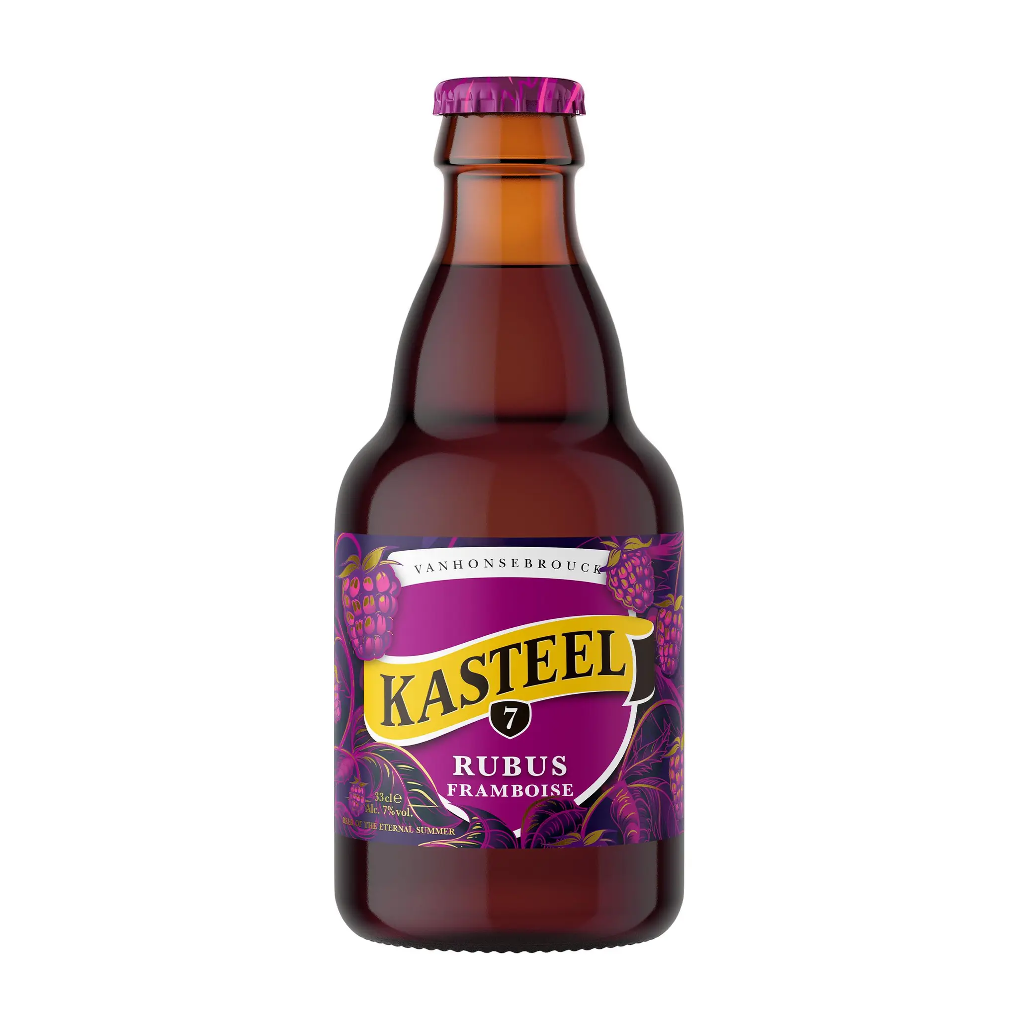 KASTEEL Bière Rubus à la framboise 7% bouteille