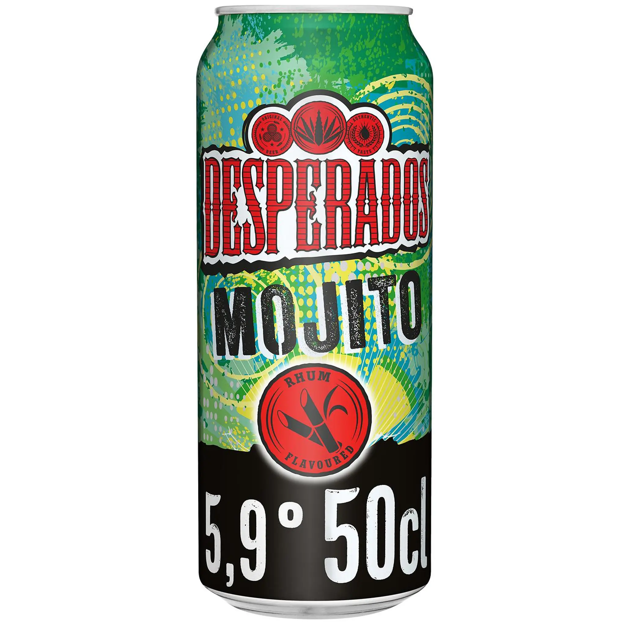 DESPERADOS Bière blonde aromatisée tequila mojito 5,9% boîte