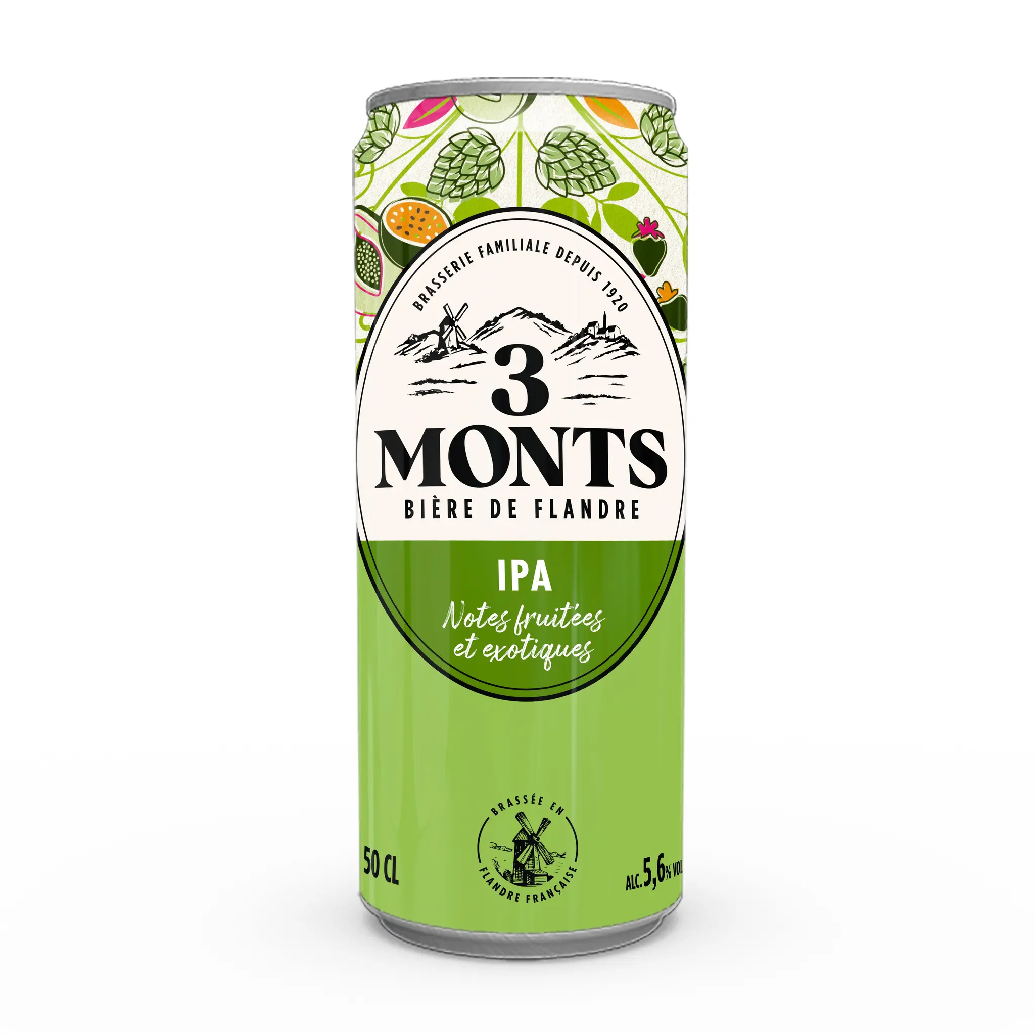 3 MONTS Bière aromatisée IPA 5,6% boîte