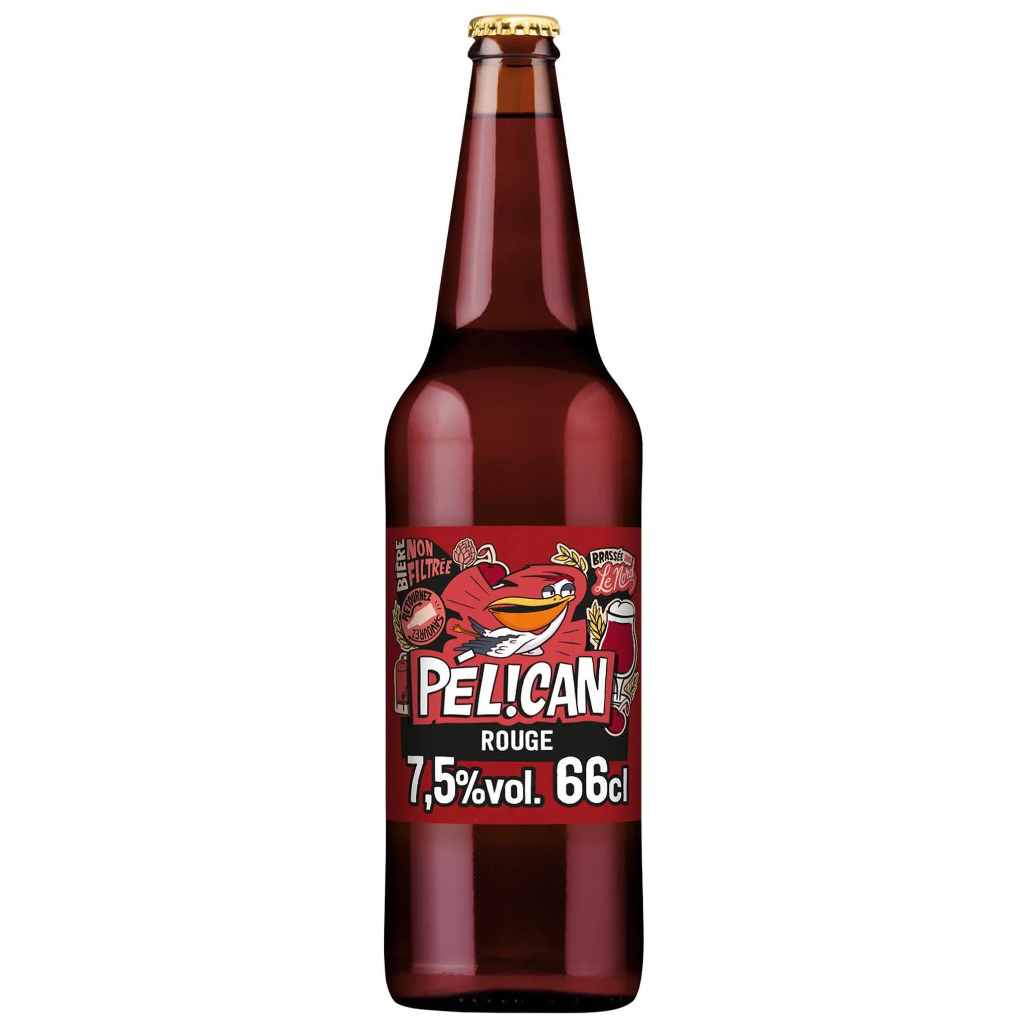 PELICAN Bière rouge 7.5%