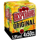 DESPERADOS Bière aromatisée à la tequila 5,9% boîtes