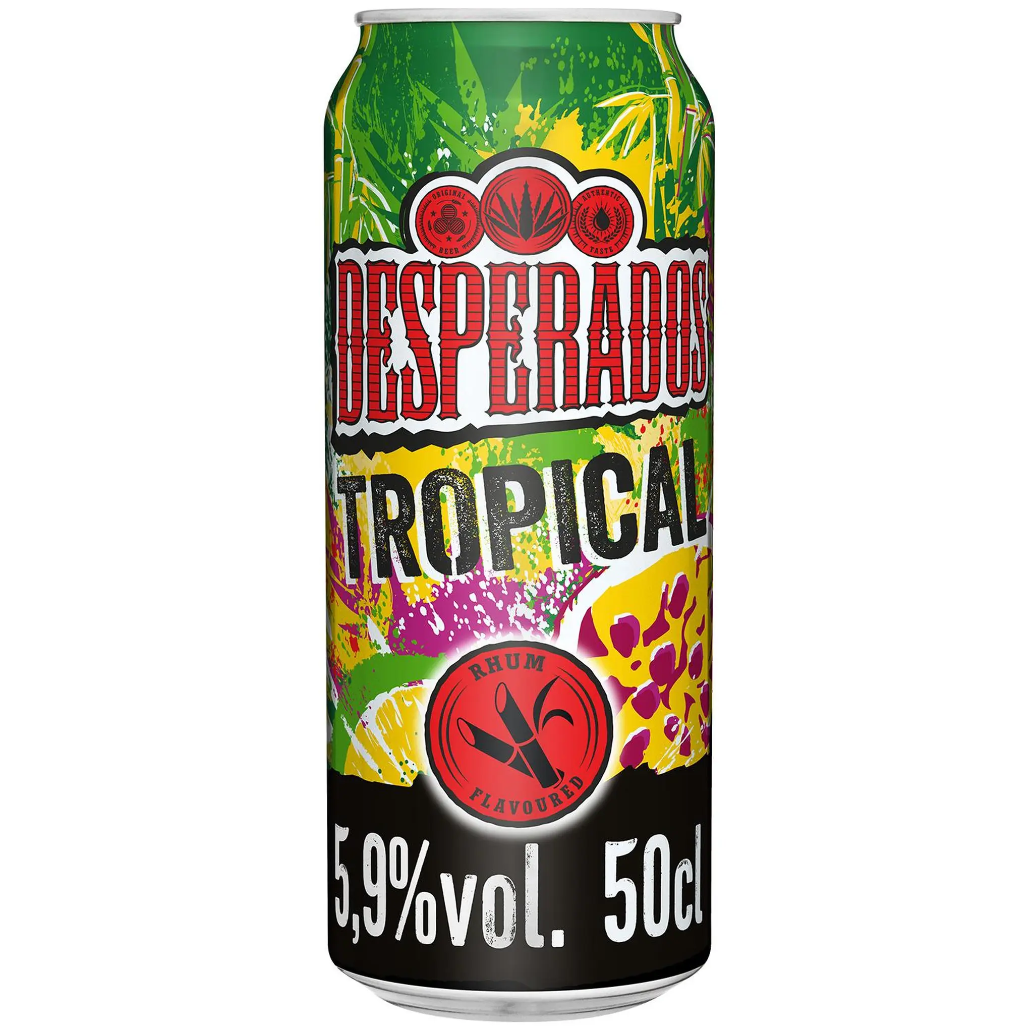 DESPERADOS Bière tropical aromatisée au rhum passion et citron vert 5.9%