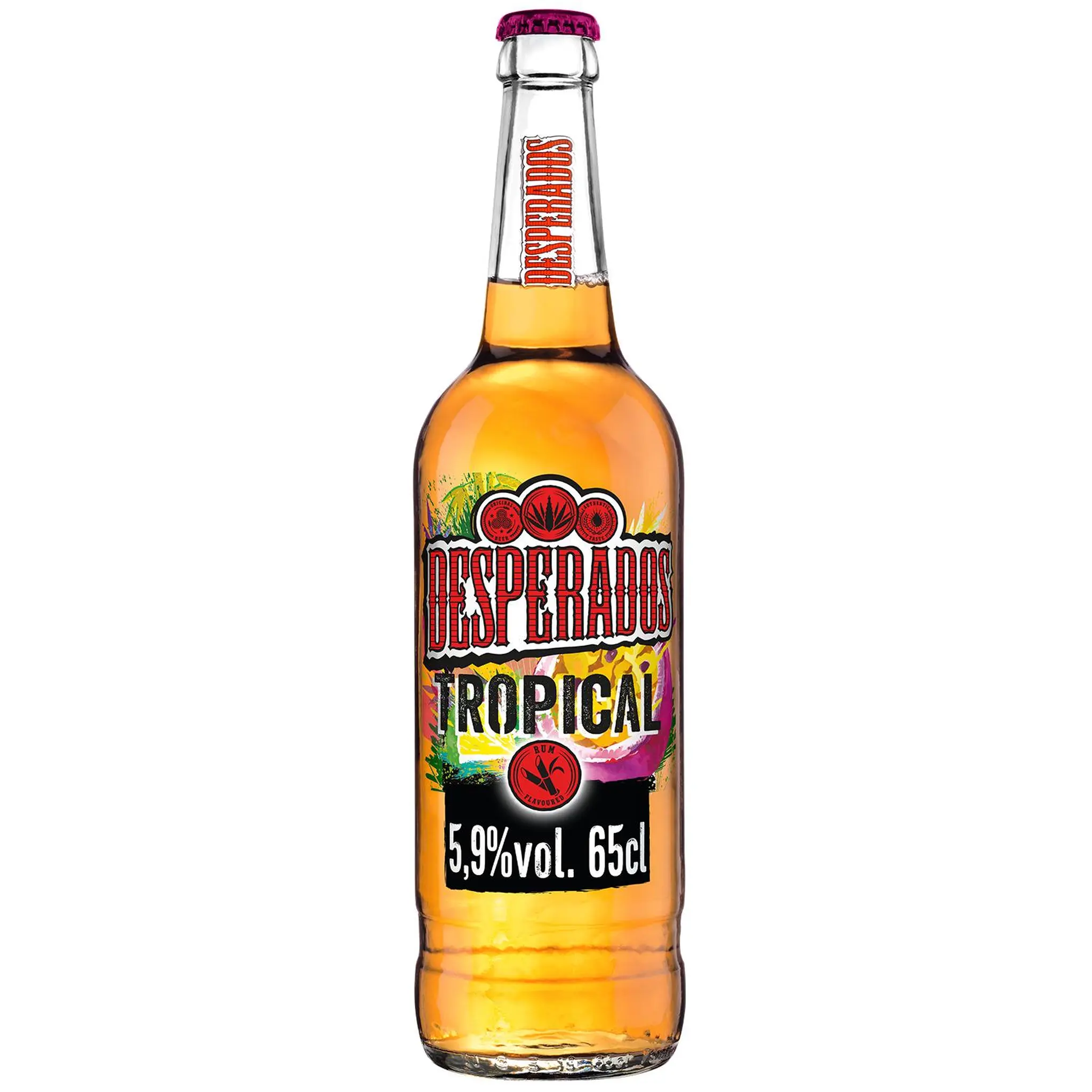 DESPERADOS Bière aromatisé tropical passion et citron vert 5.9%