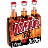 DESPERADOS Bière Red arôme tequila guarana cachaça 5,9% pack bouteilles