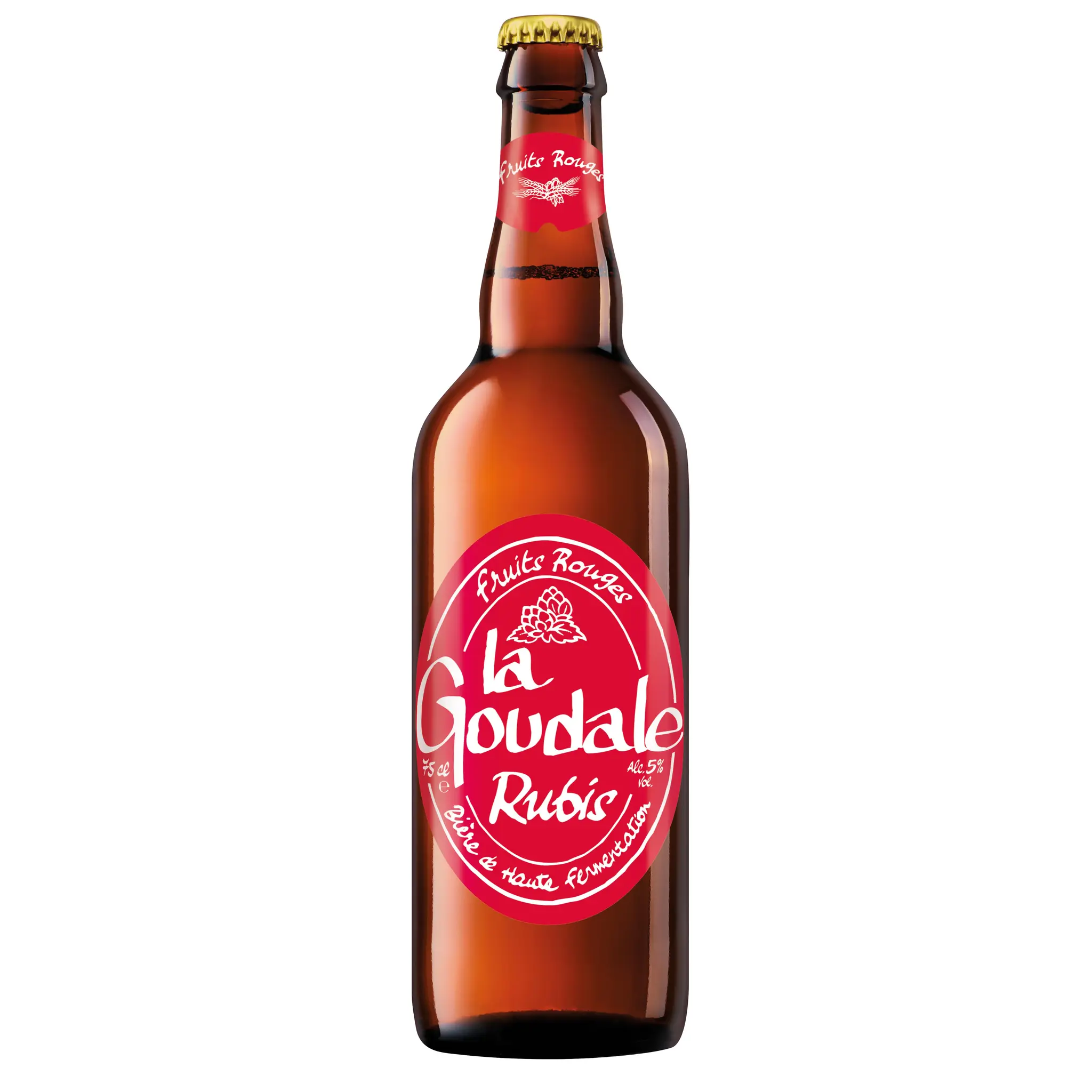 LA GOUDALE Bière rubis aux fruits rouges 5%